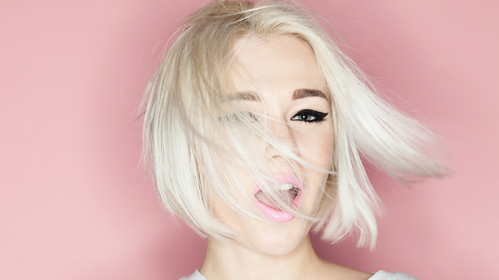 Blonde Haare