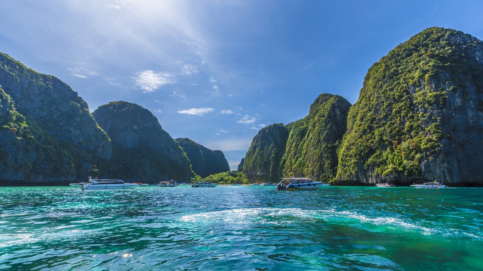 "The Beach": Wo liegt der Strand aus dem Film? 72 Maya Bay auf Phi Phi Inseln in Thailand