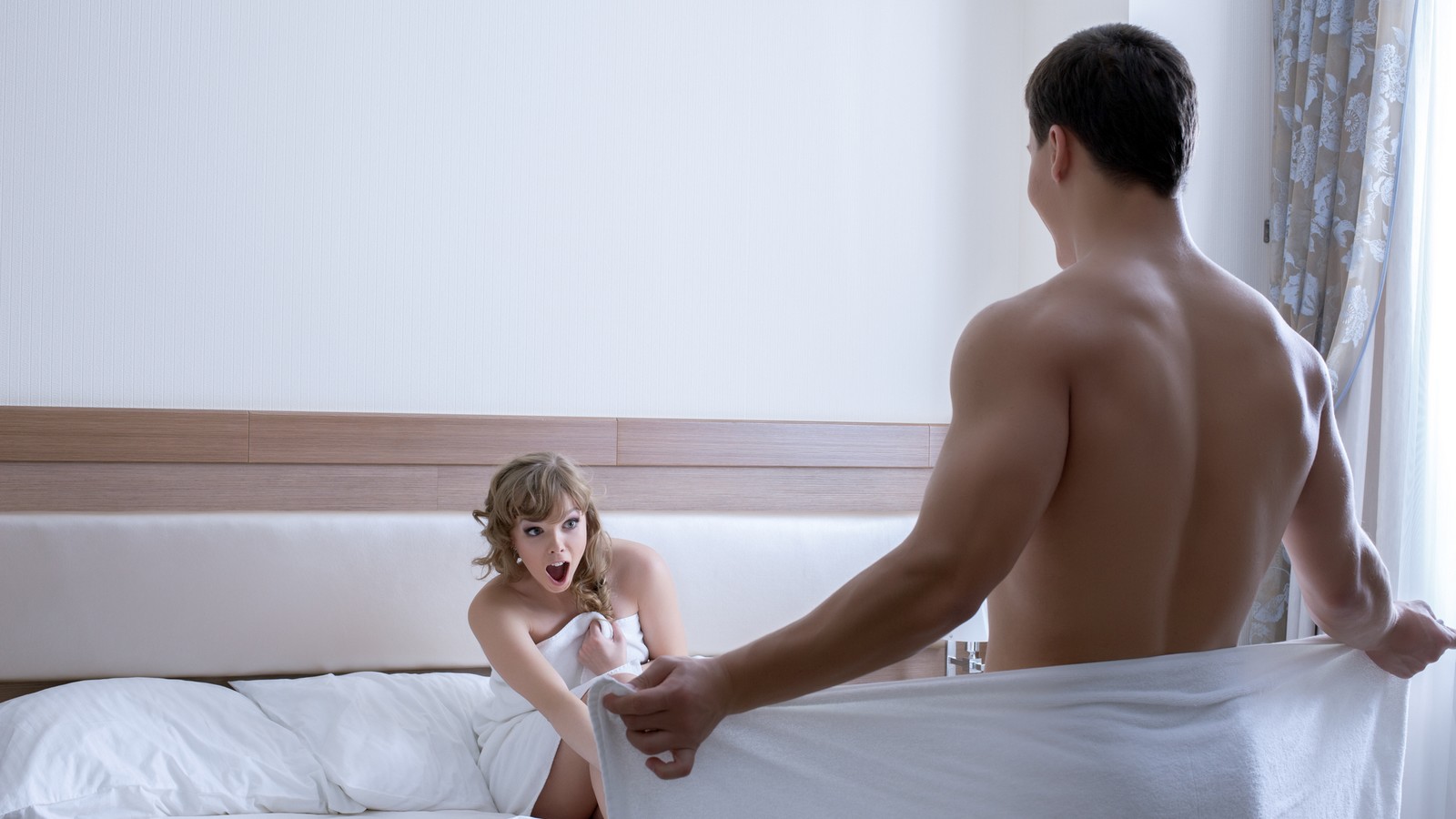 Ein Paar beim Sex