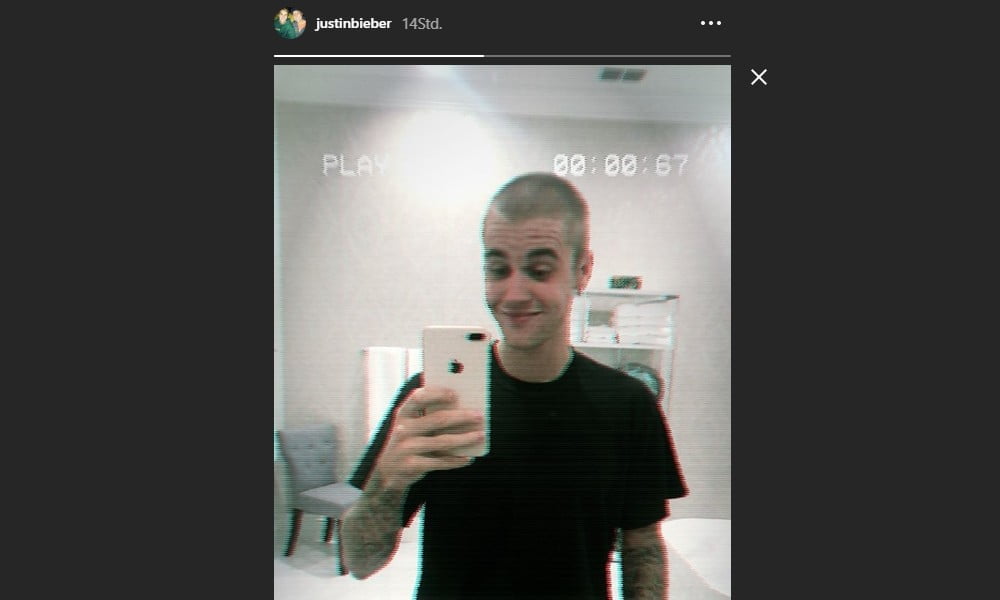 STARS 343 Justin Bieber BILD Instagram