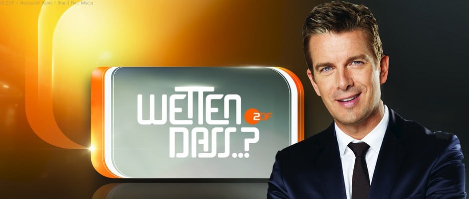 KU 2014 SLIDE TV ZDF Wetten dass 1 BILD ZDF Alexander Babic Brand New Media
