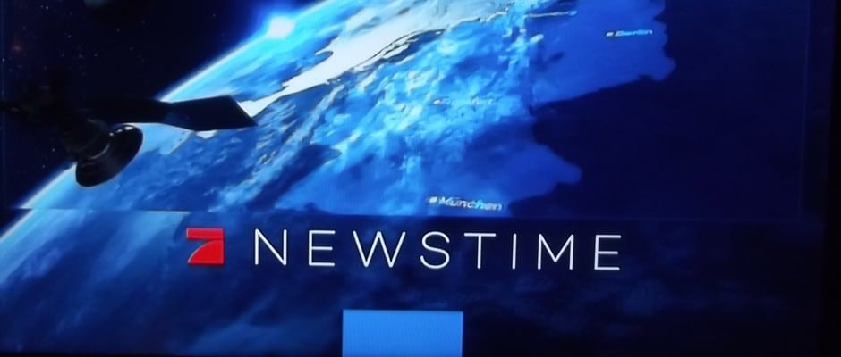ProSieben Newstime BILD Screenshot