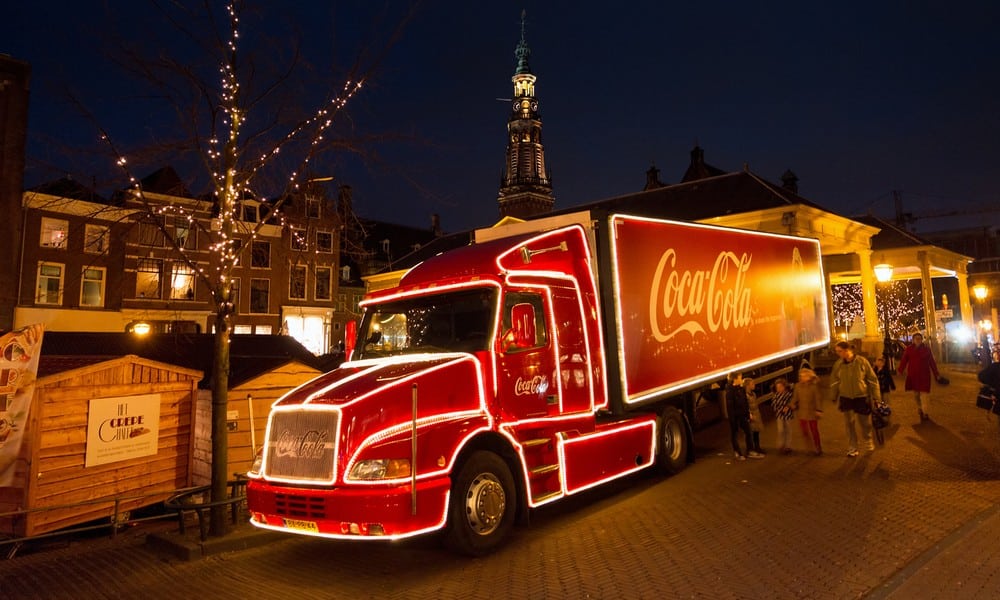 coca cola truck