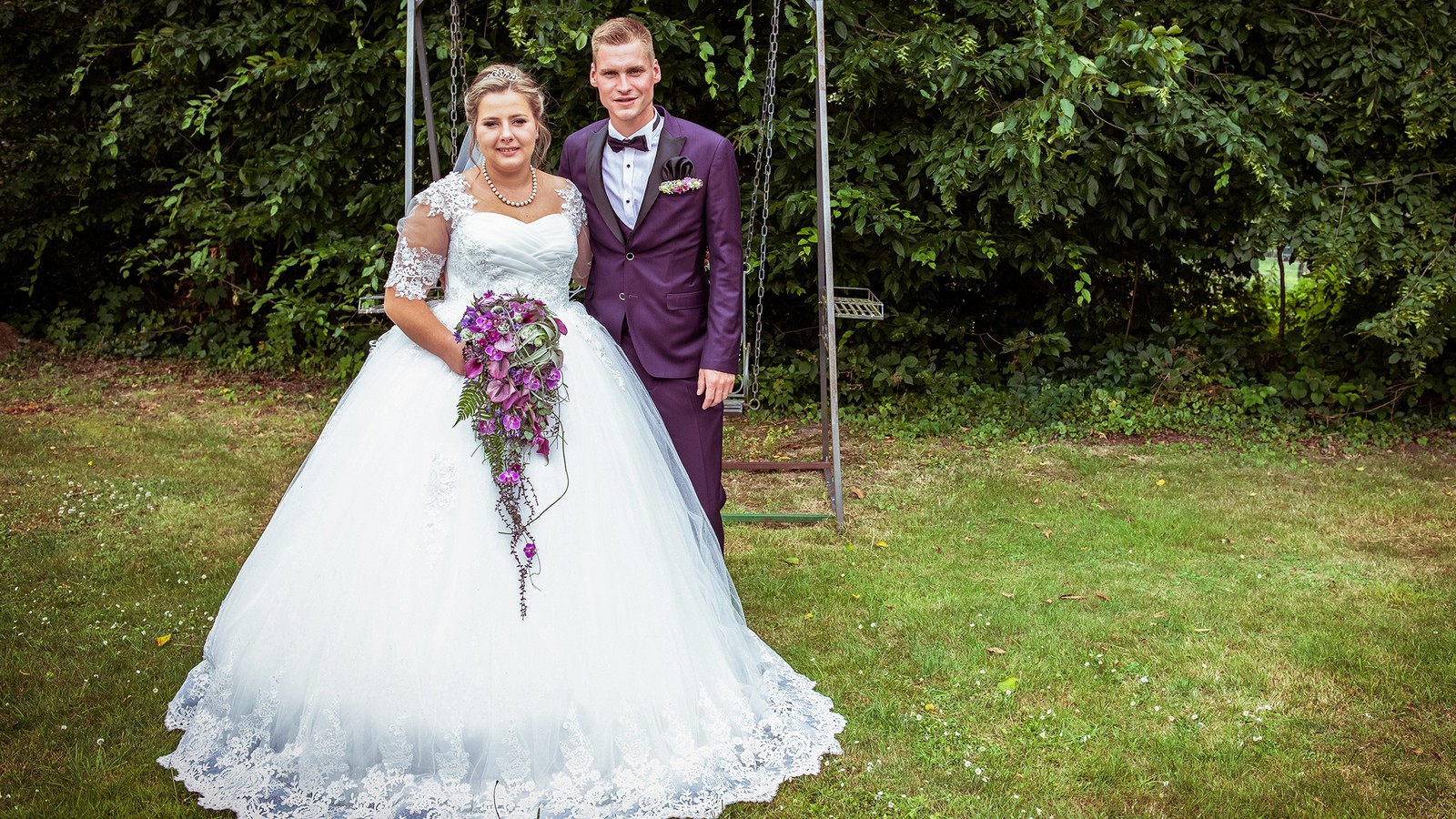 Sarafina Wollny und Peter