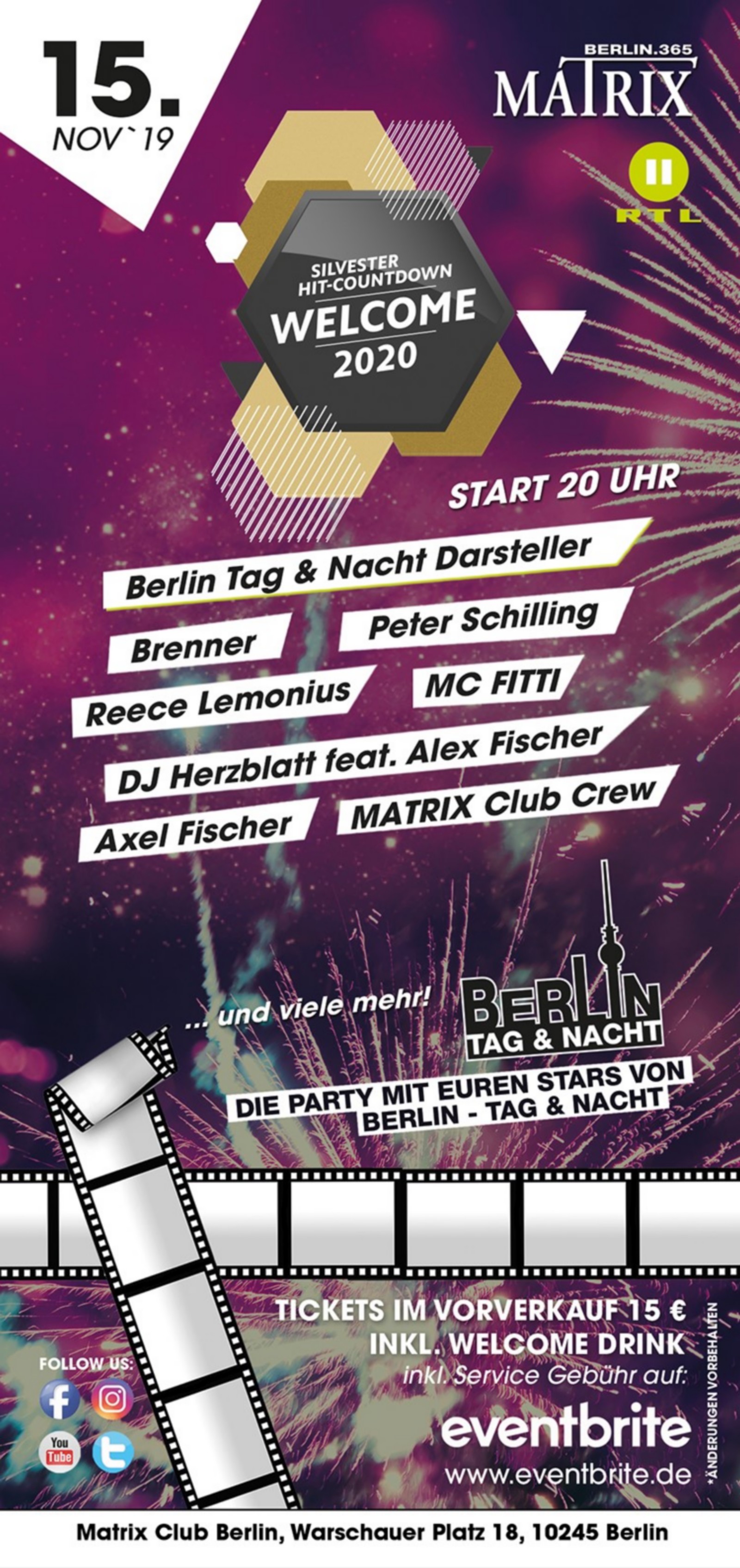 Sei dabei: KUKKSI verlost Tickets für die BTN-Silvesterparty! 75 BTN-Silvesterparty