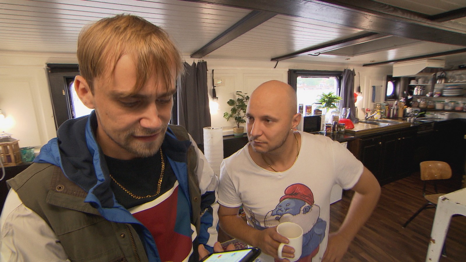 Schmidti und Krätze bei "Berlin - Tag & Nacht"