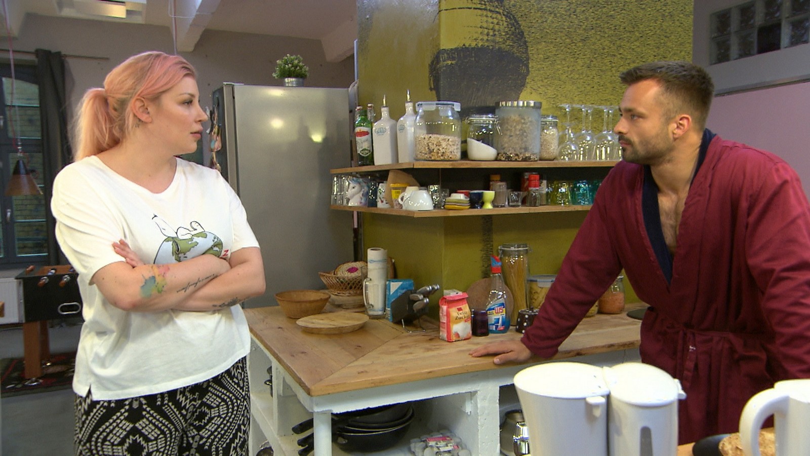 Paula und Mike bei "Berlin - Tag & Nacht"