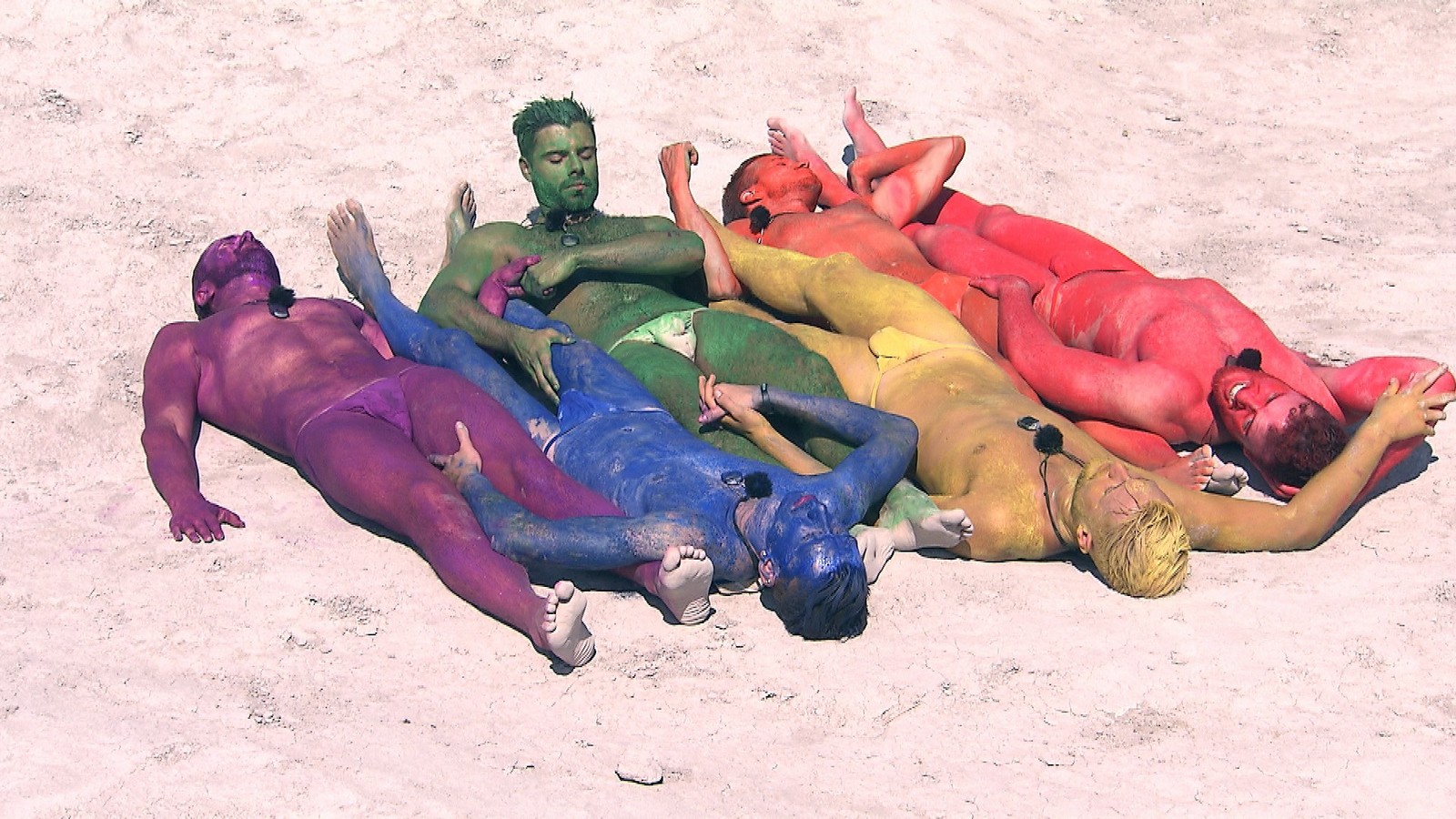 Nicolas, Manuel, Martin, Aaron, Marco und Simon bei "Prince Charming"