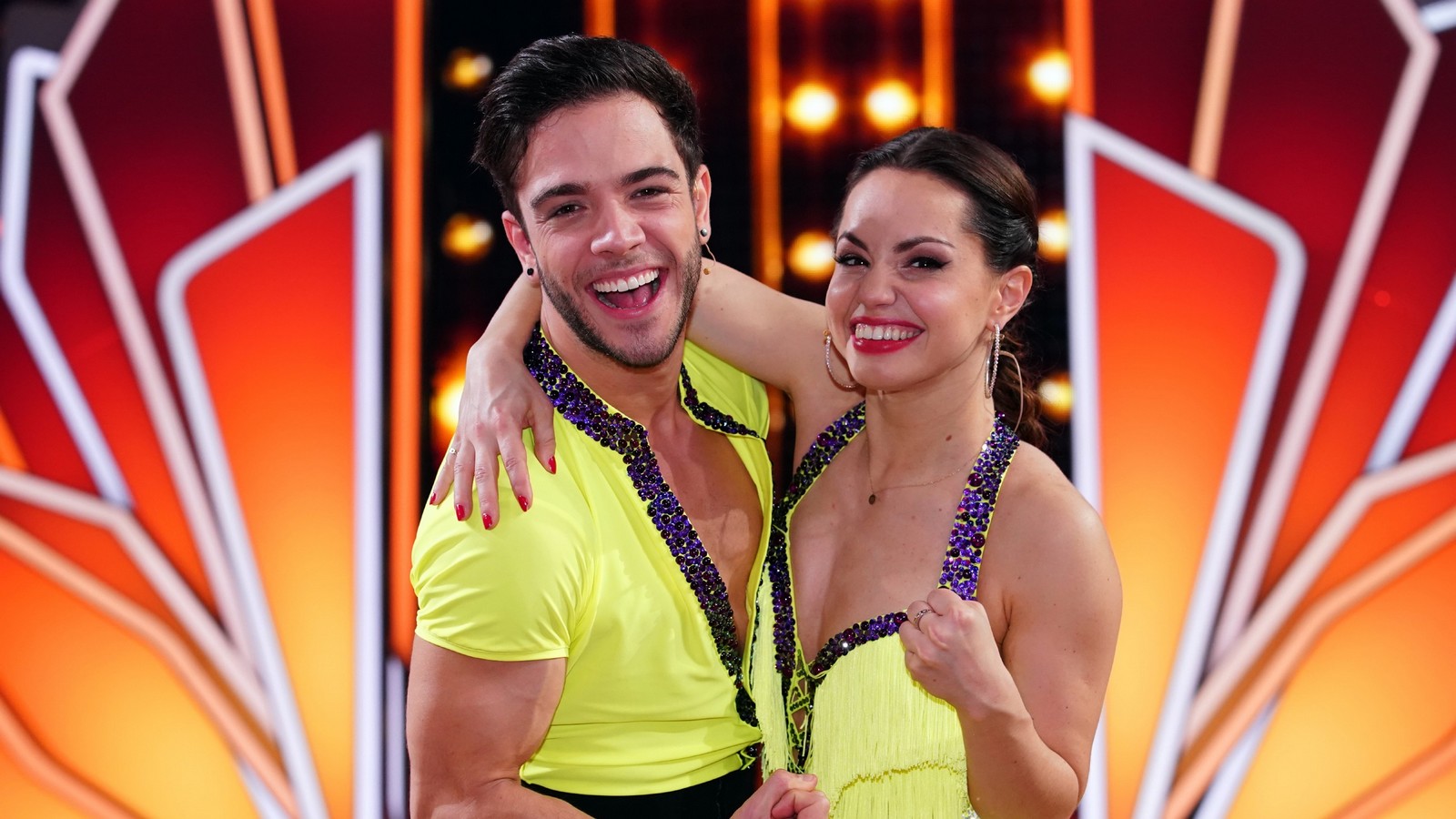 Luca Hänni und Christina Luft bei "Let's Dance"