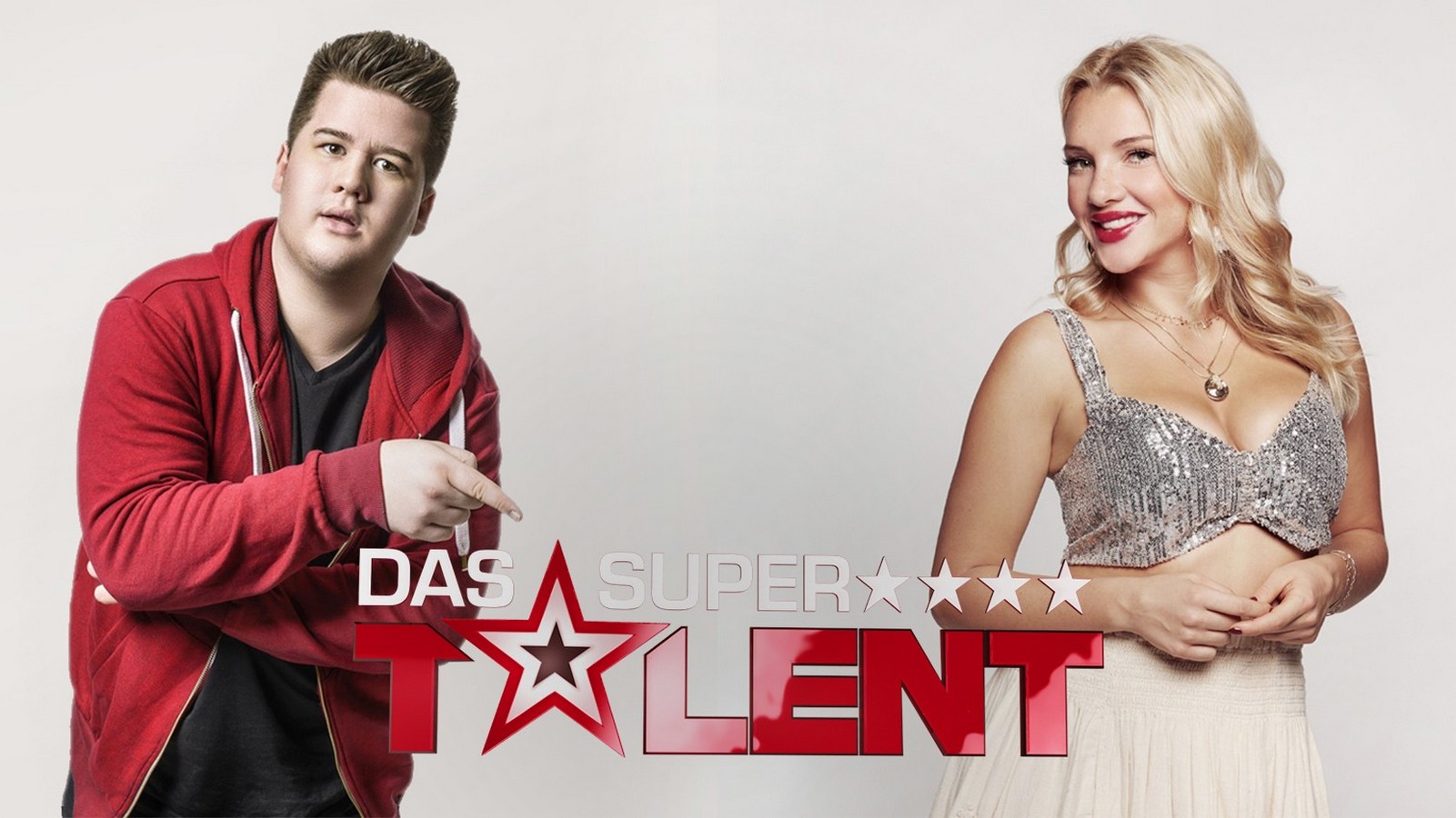 Chris Tall und Evelyn Burdecki bei "Das Supertalent"