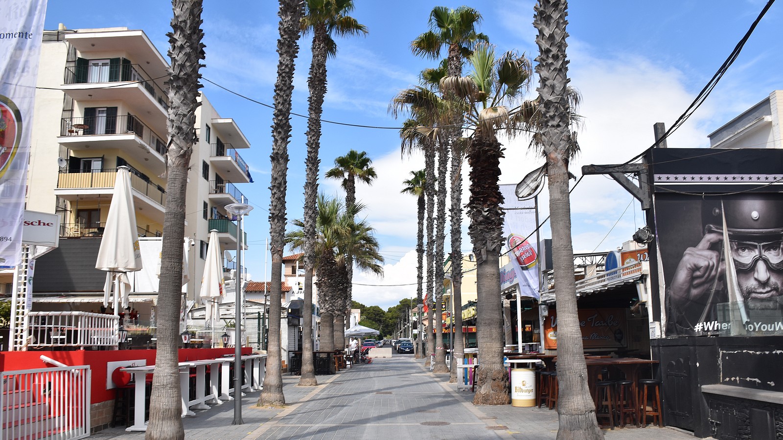 Nach Party-Verbot: Mallorca steht still! 74 Bierstraße auf Mallorca