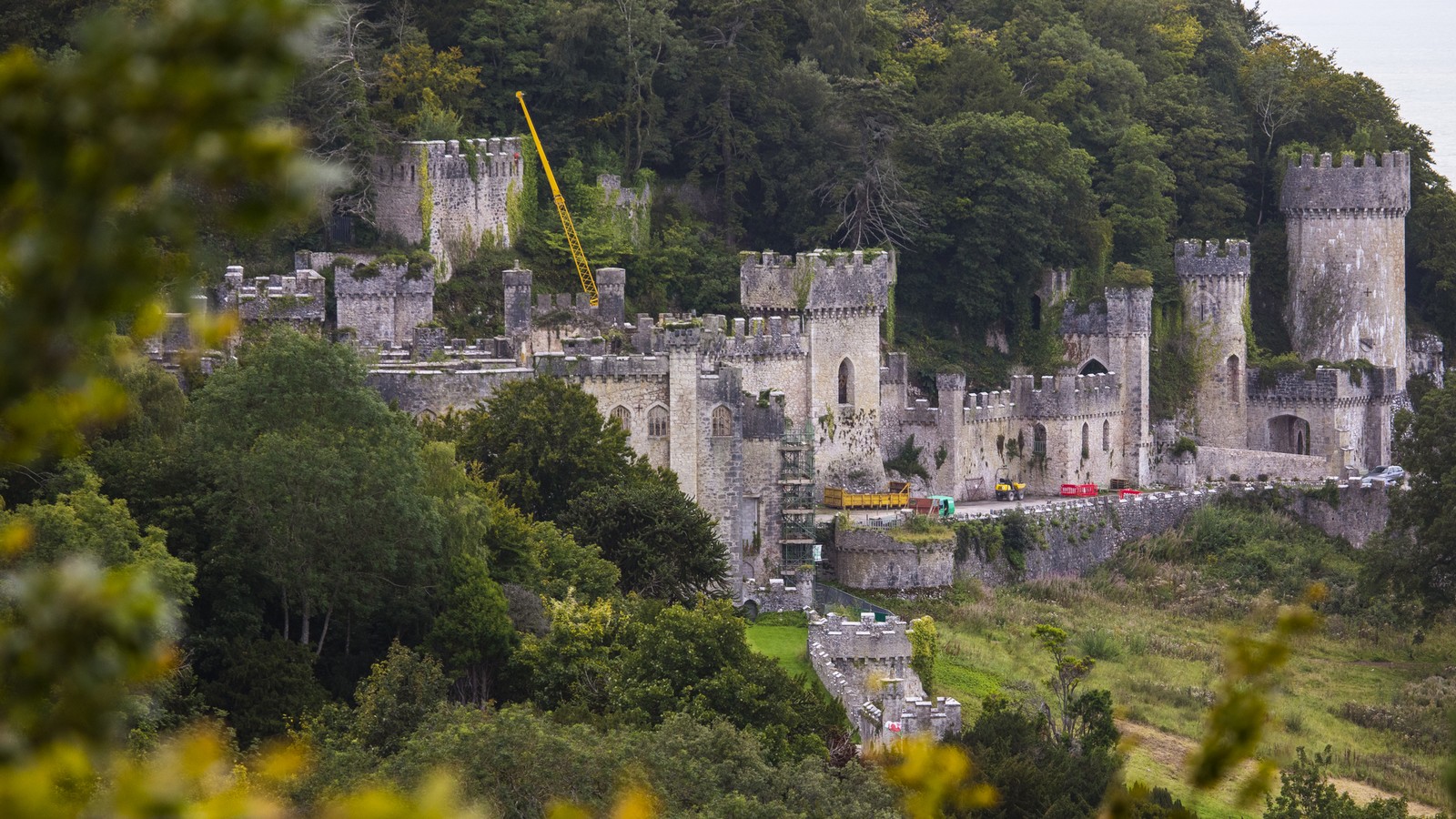 Gwrych Castle in Wales