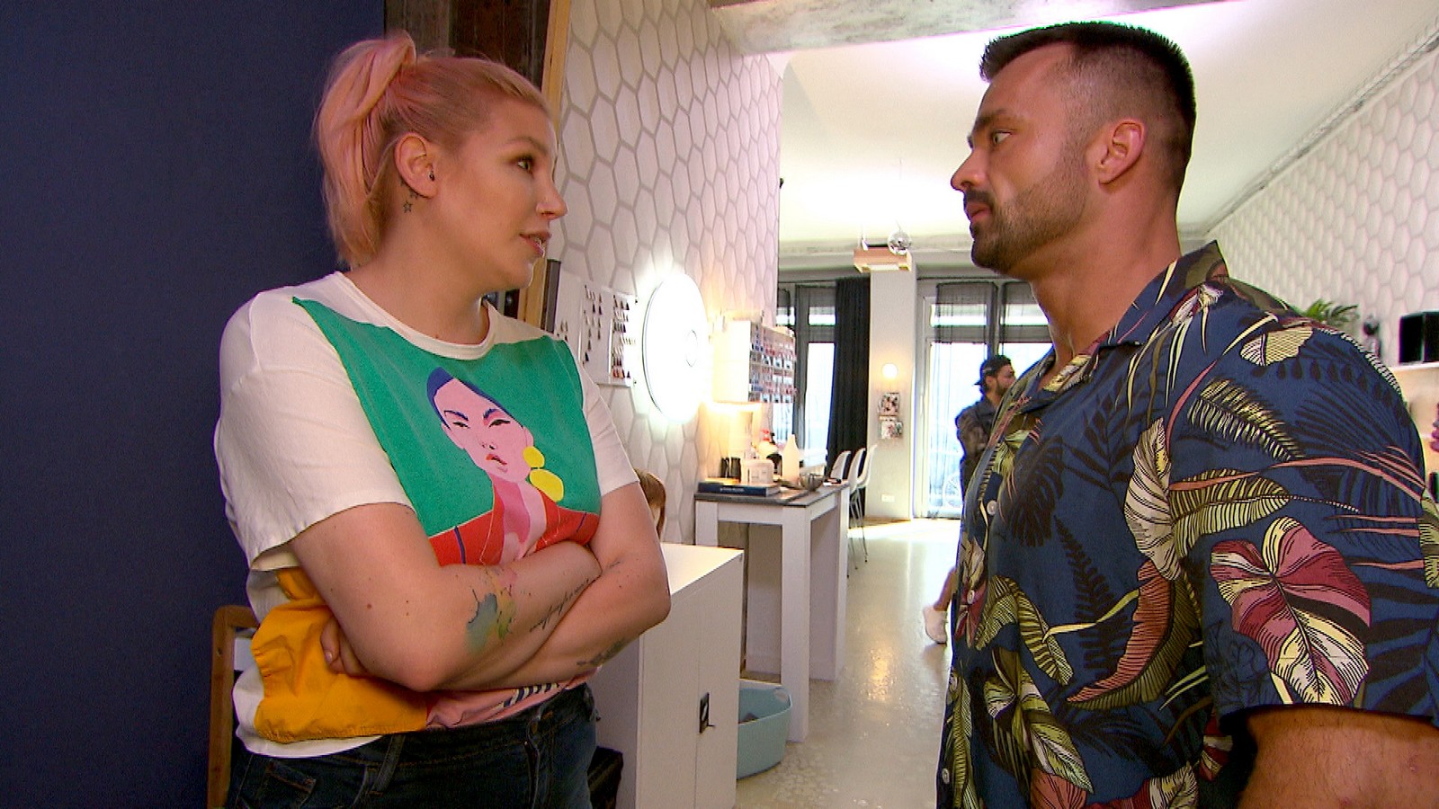 Paula und Mike bei "Berlin - Tag & Nacht"