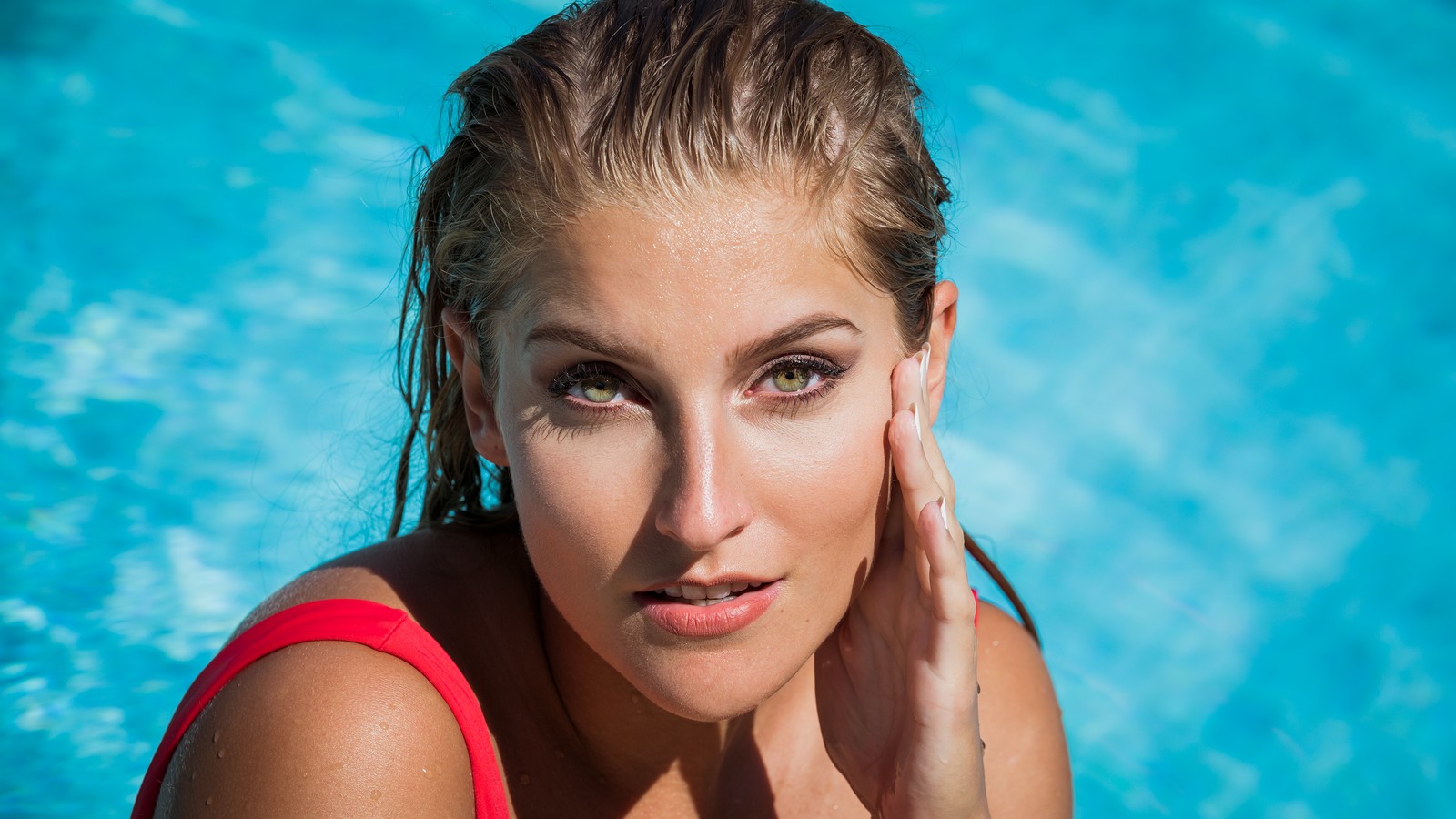 Sandra bei "Love Island"