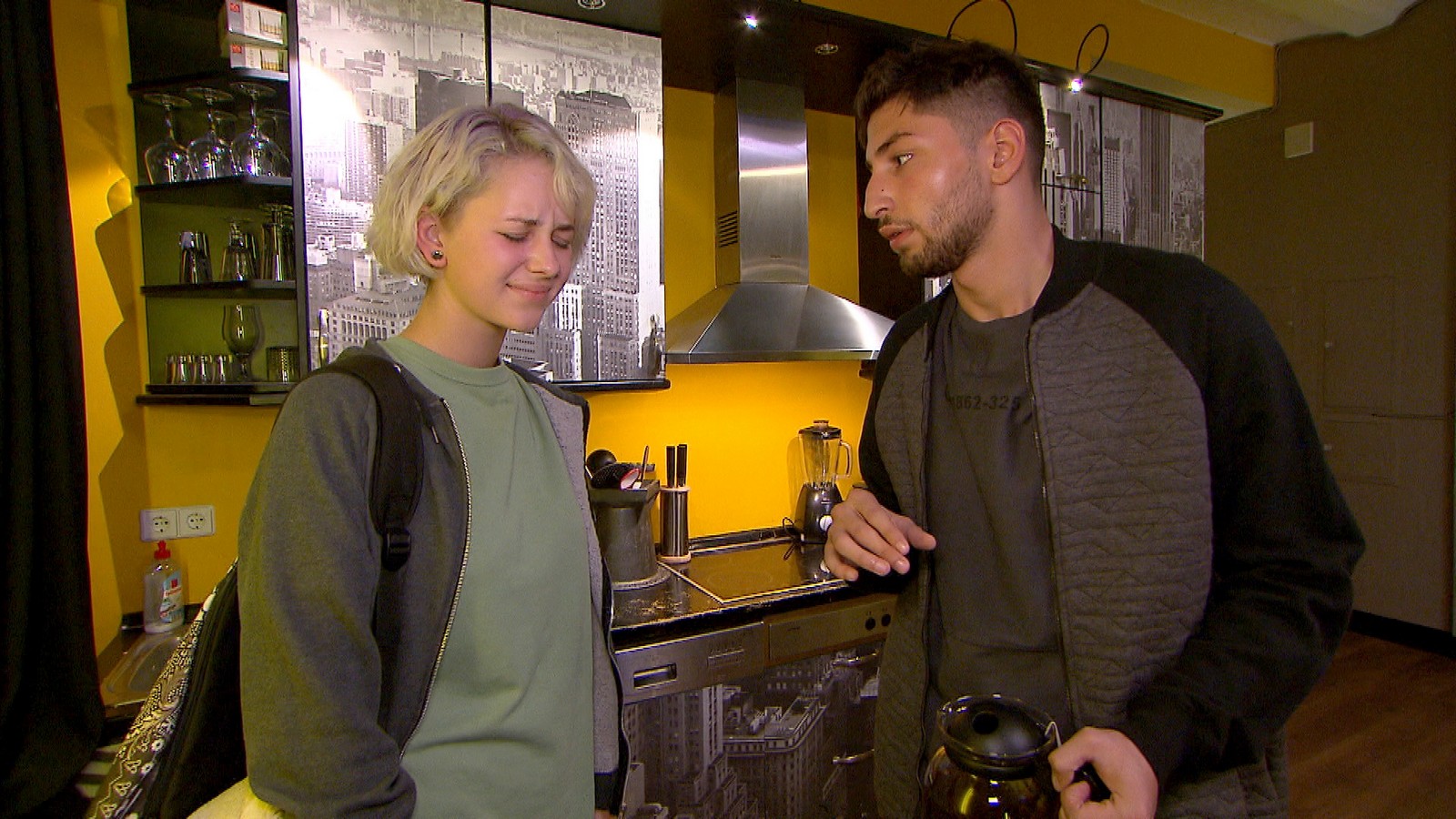 Amelie und Dean bei "Berlin - Tag & Nacht"