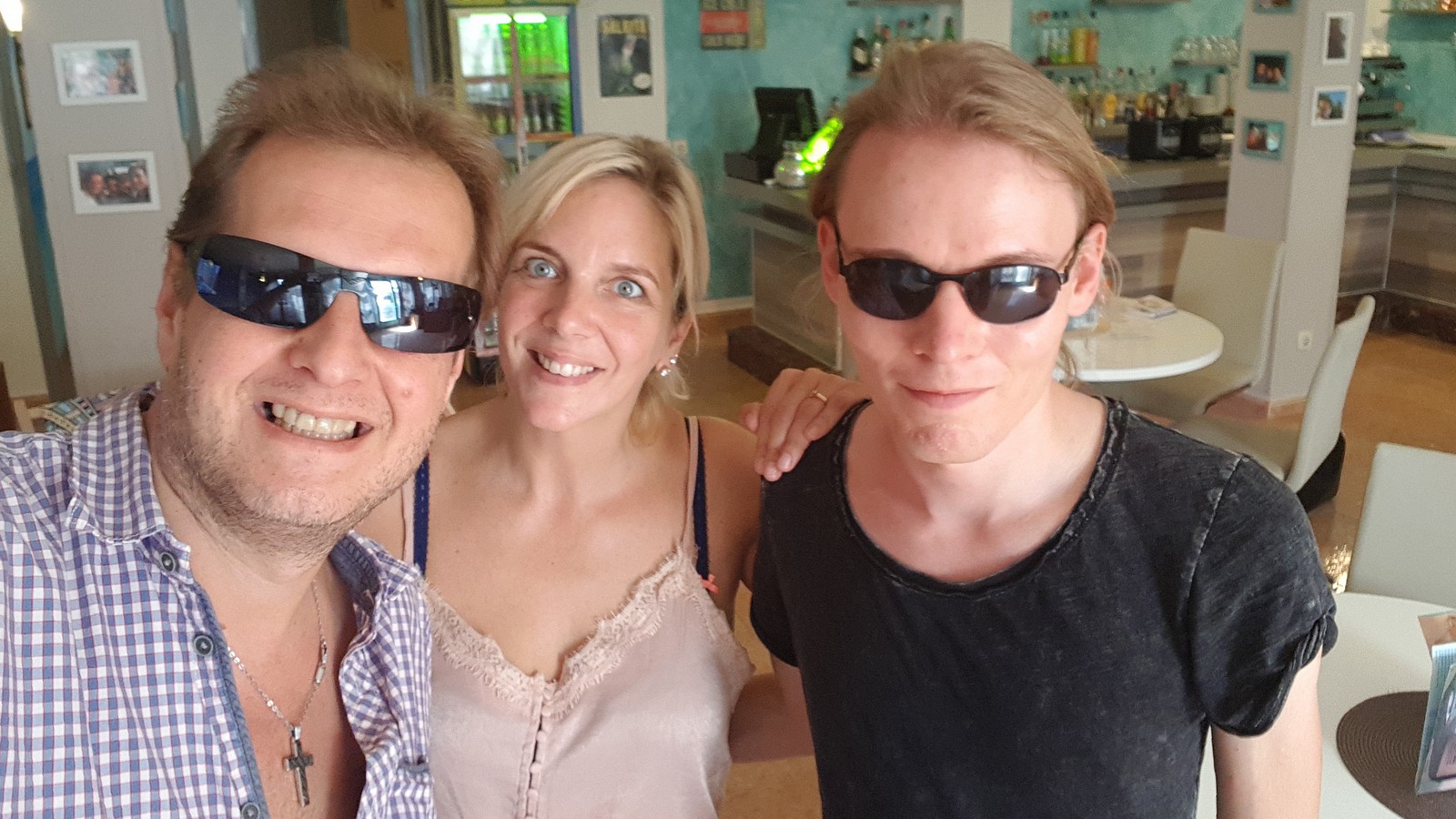 Daniela Büchner: So geht es ihr ohne Jens! 73 Jens und Daniela Büchner sowie KUKKSI-Reporter Oliver Stangl