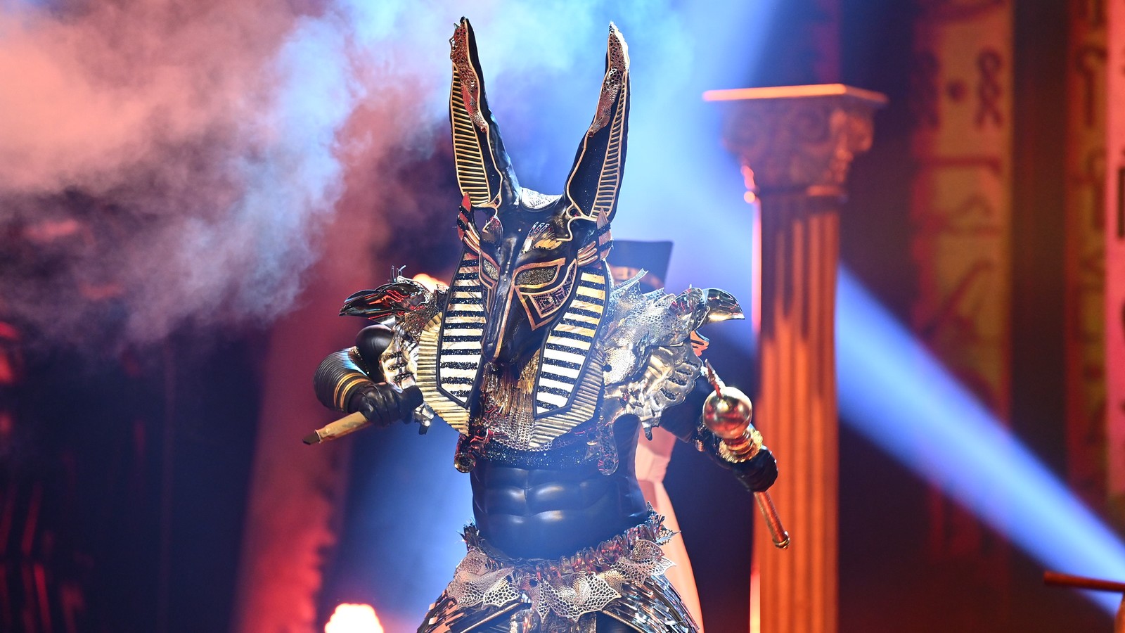 Der Anubis bei "The Masked Singer"