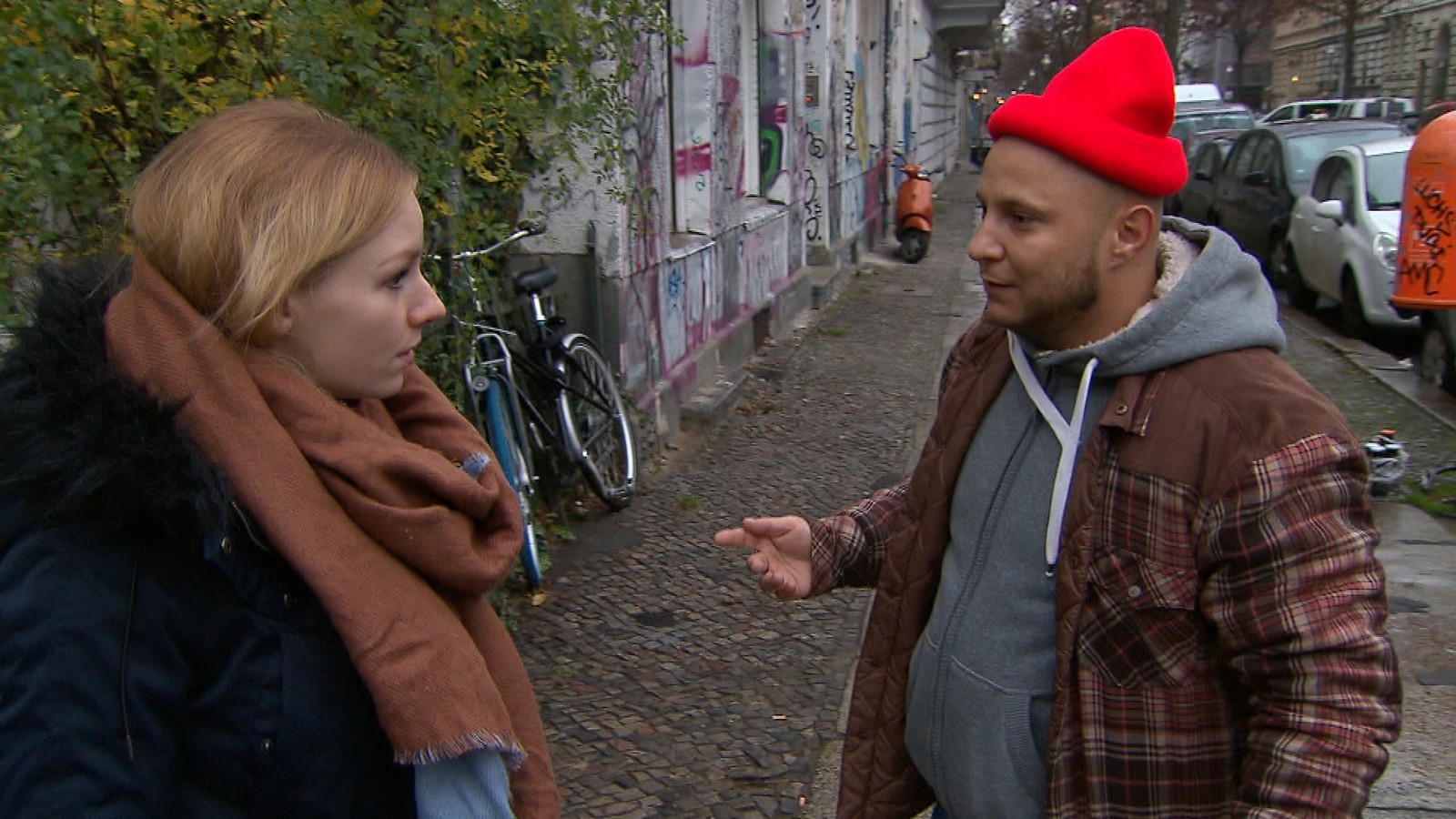 Emmi und Krätze bei "Berlin - Tag & Nacht"