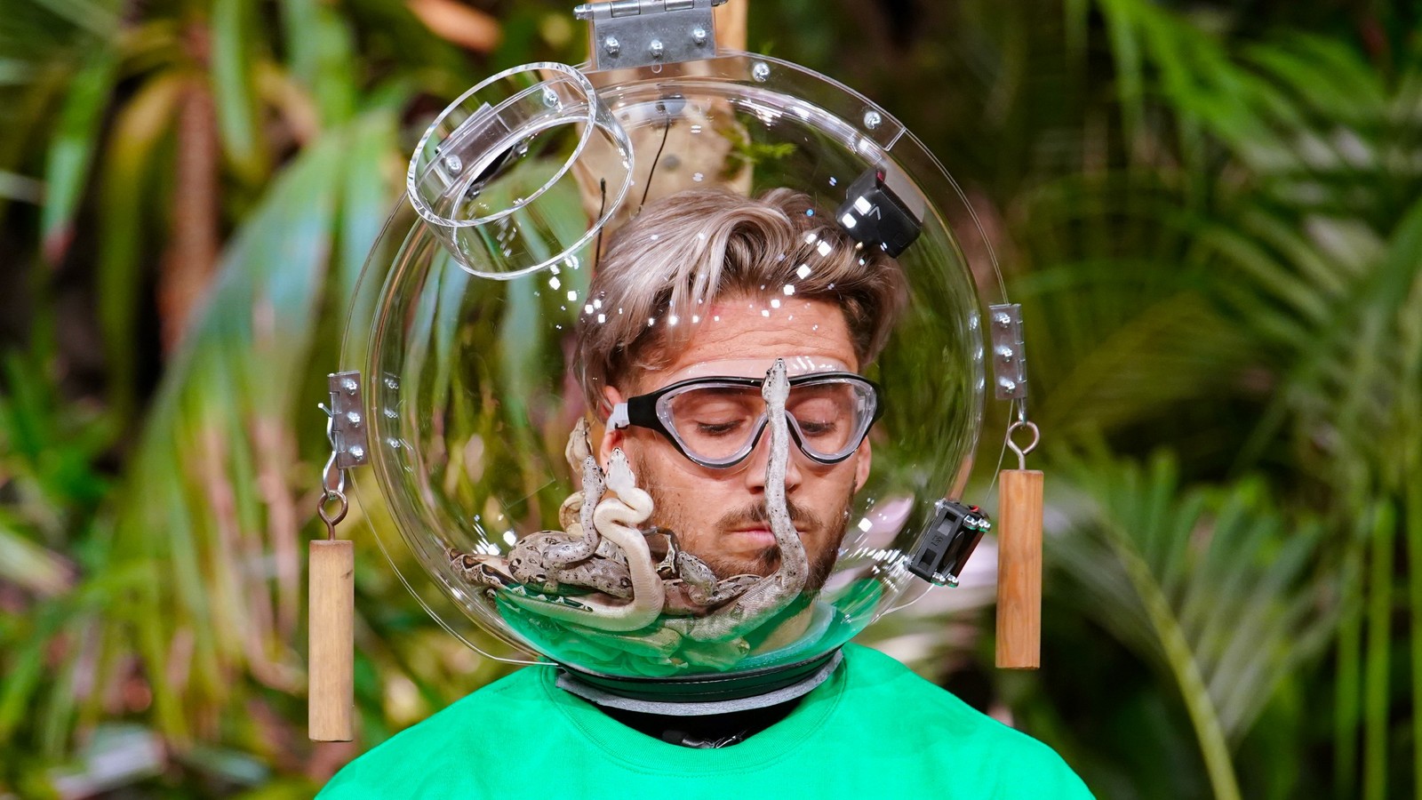 Mike Heiter in der Dschungelshow