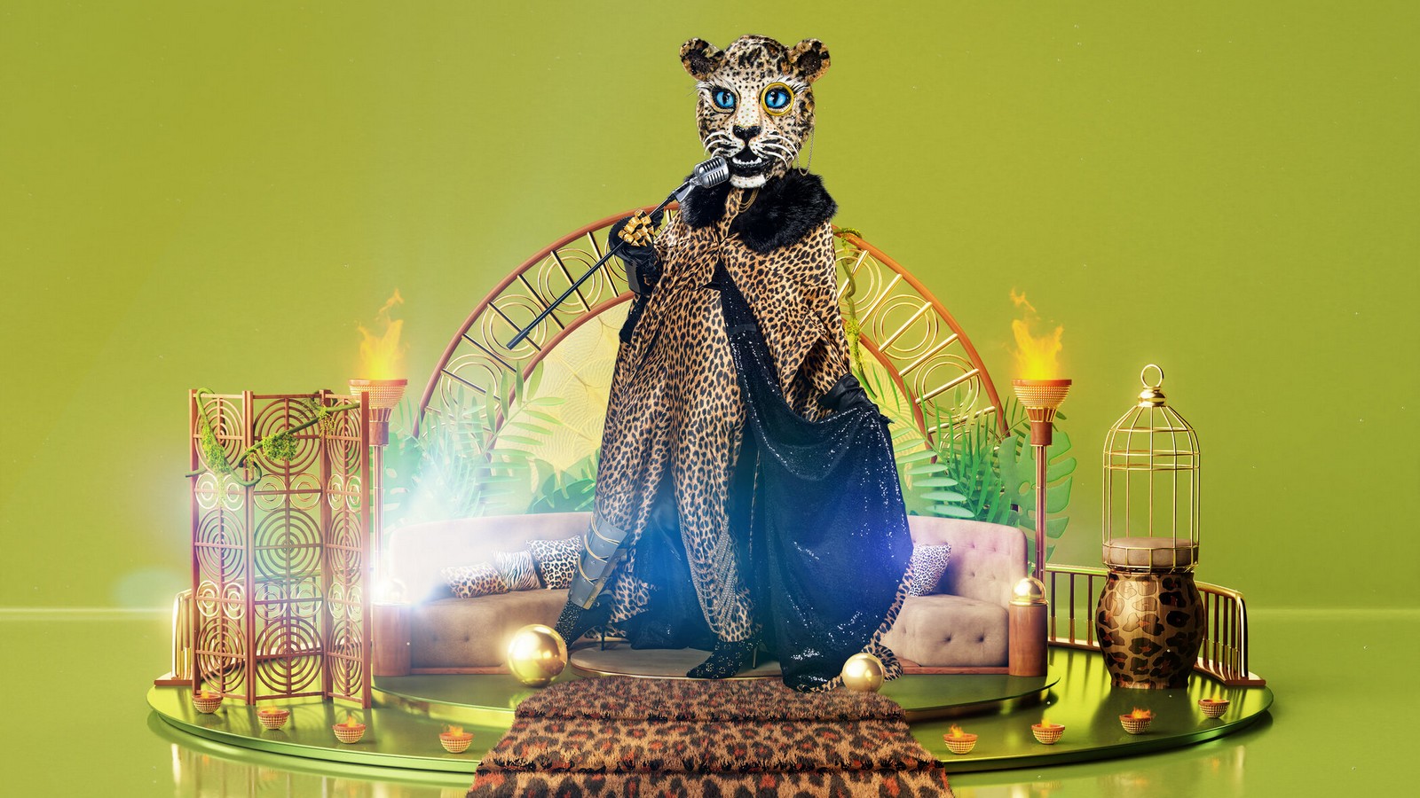 The Masked Singer 2021: Das sind die Masken! 73 Der Leopard bei "The Masked Singer" 2021