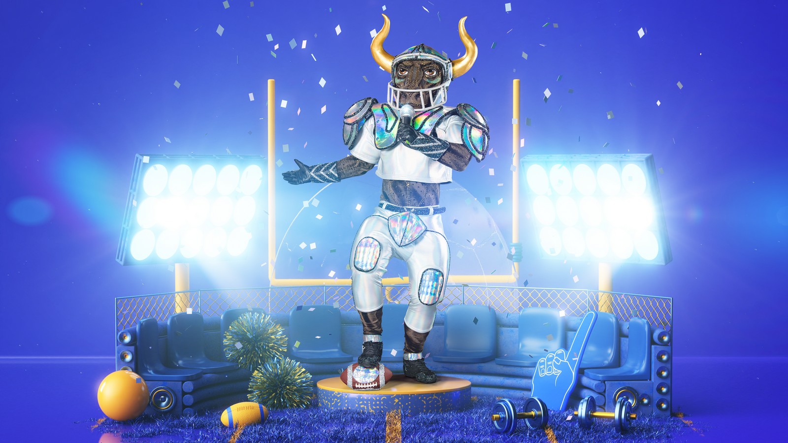 Der Stier bei "The Masked Singer" 2021