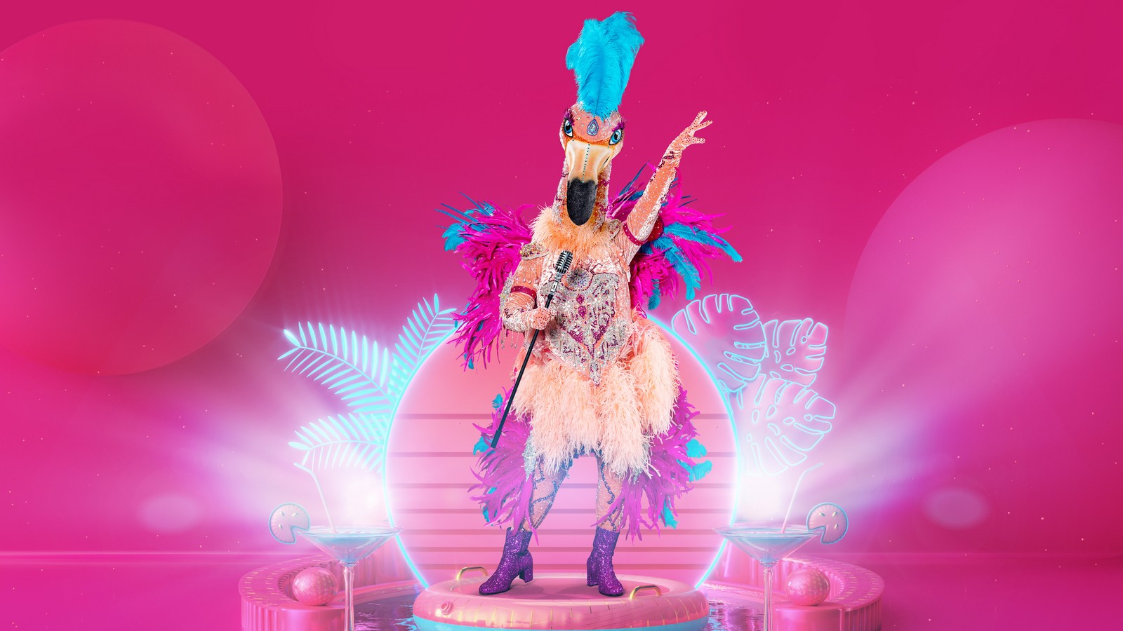 The Masked Singer 2021: Das sind die Masken! 77 Der Flamingo bei "The Masked Singer" 2021