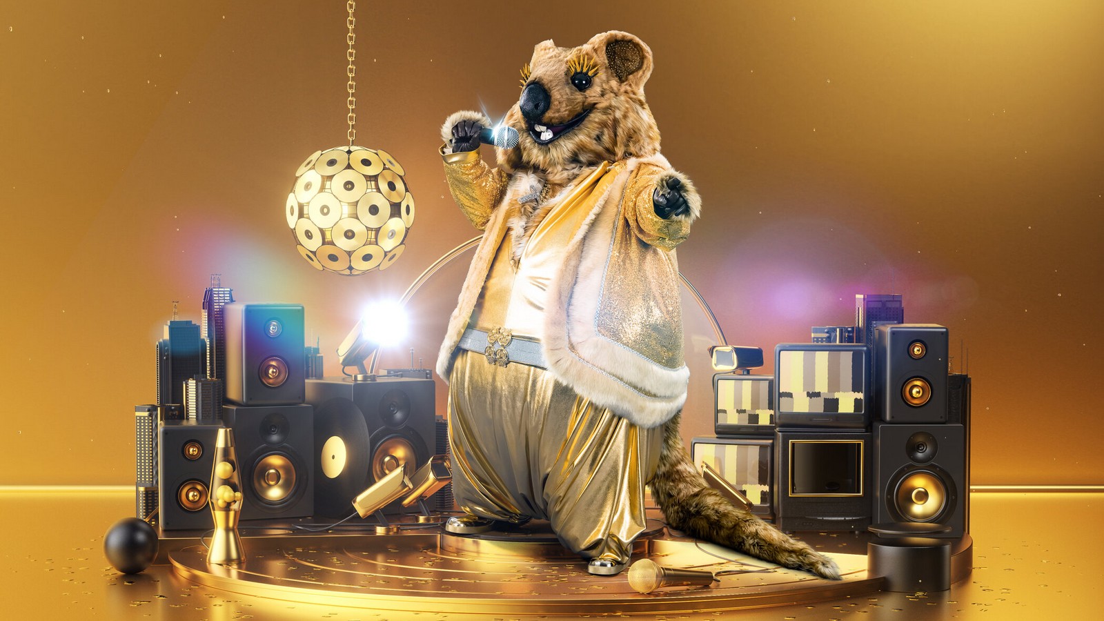 Das Quokka bei "The Masked Singer" 2021