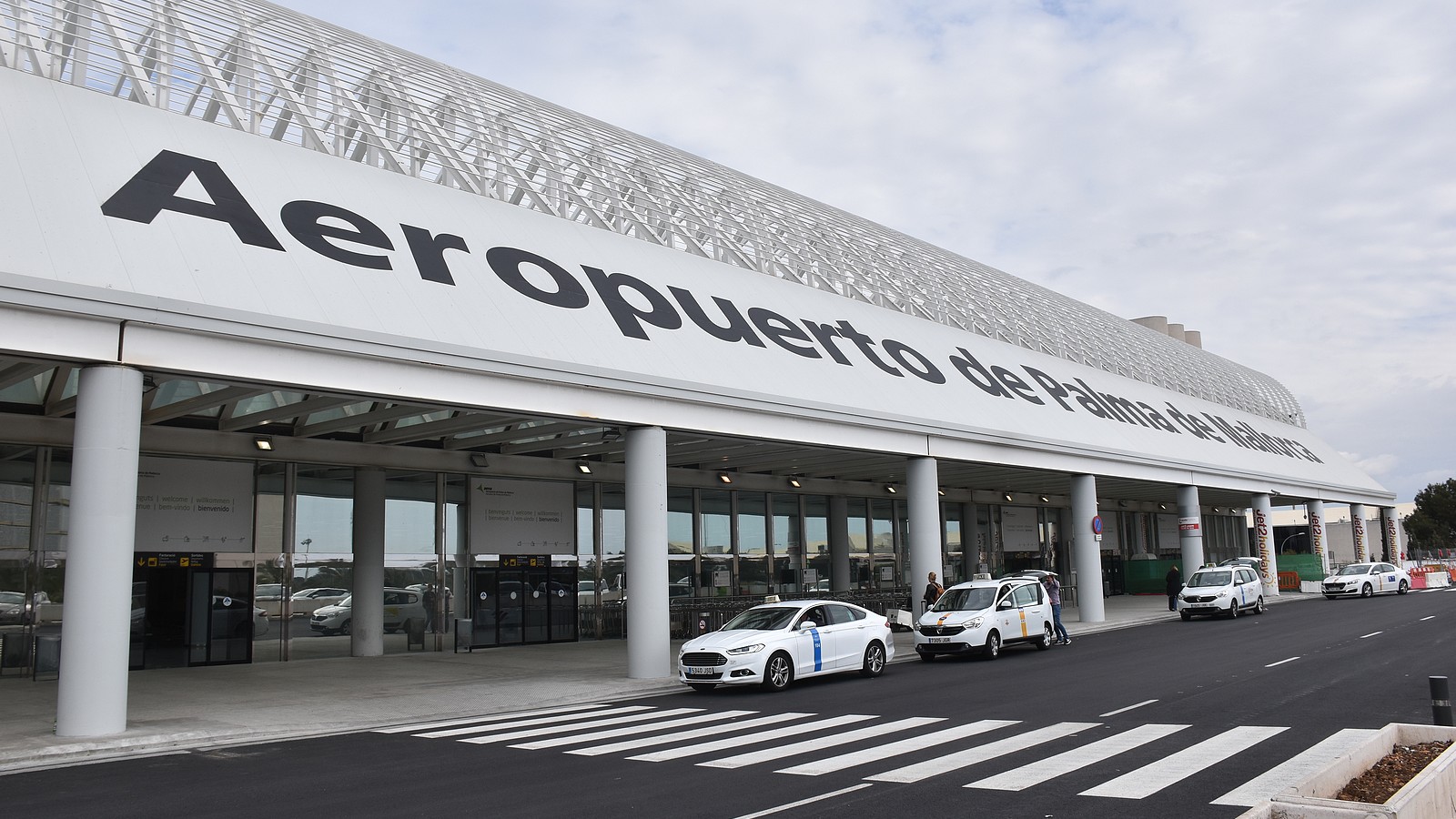 Airport in Palma auf Mallorca