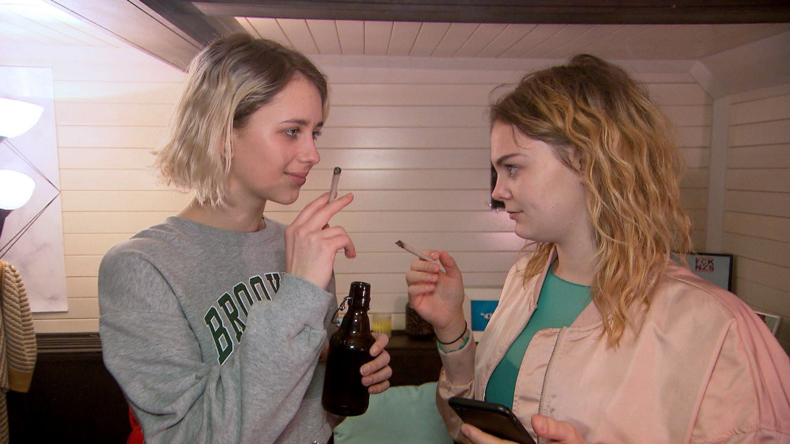 Amelie und Lynn bei "Berlin - Tag & Nacht"