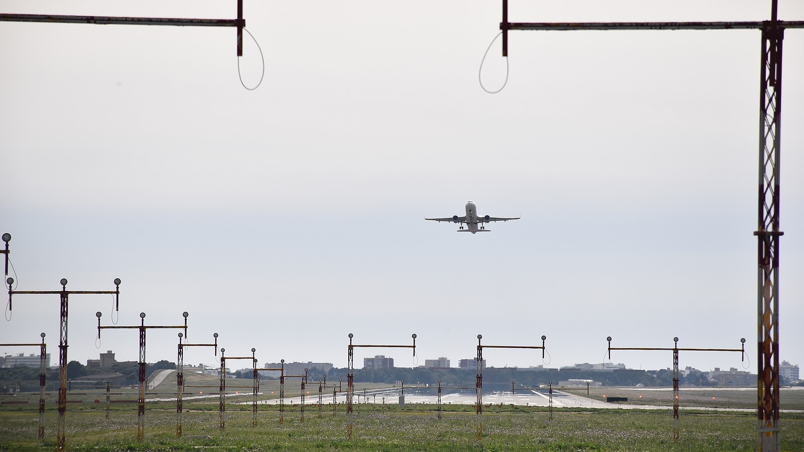 Flugzeug in Palma