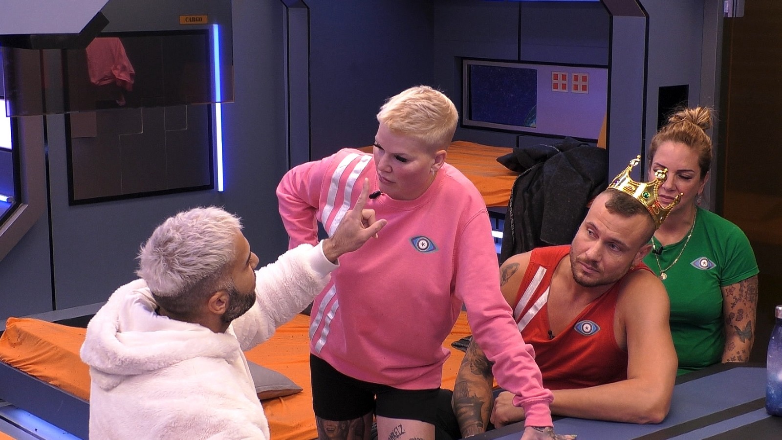 Promi Big Brother 2021: Mega-Beef zwischen Melanie Müller und Rafi Rachek 61 Rafi Rachek und Melanie Müller bei "Promi Big Brother"