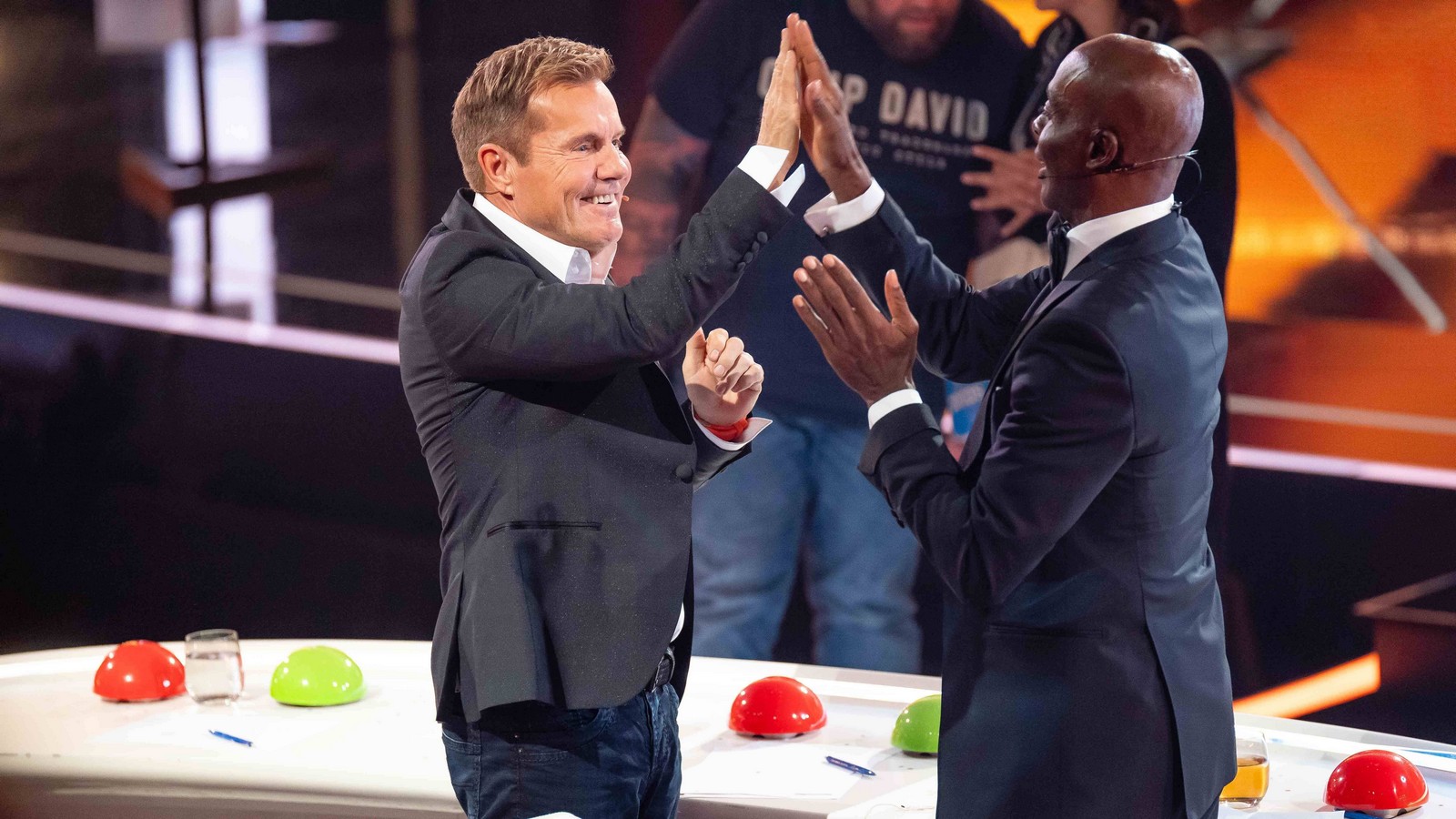 Dieter Bohlen und Bruce Darnell bei "Das Supertalent"