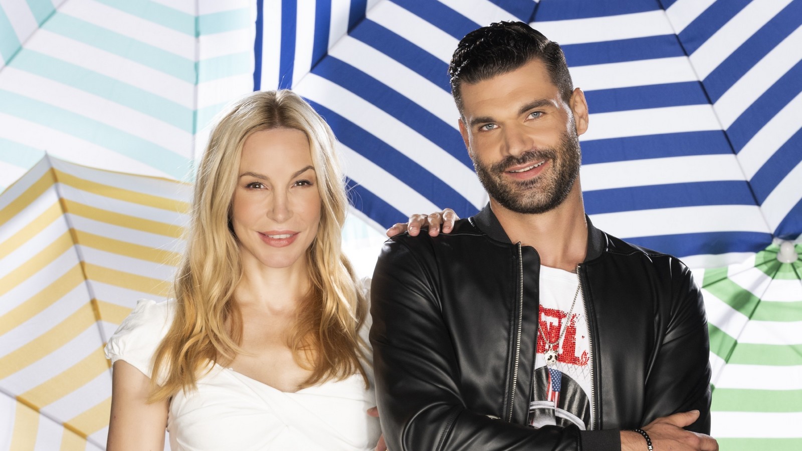 Michelle Monballijn und Mike Cees-Monballijn im "Sommerhaus der Stars"