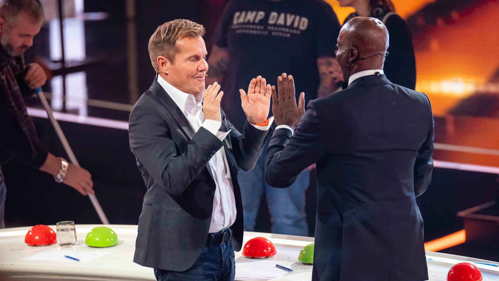 Dieter Bohlen und Bruce Darnell bei "Das Supertalent"