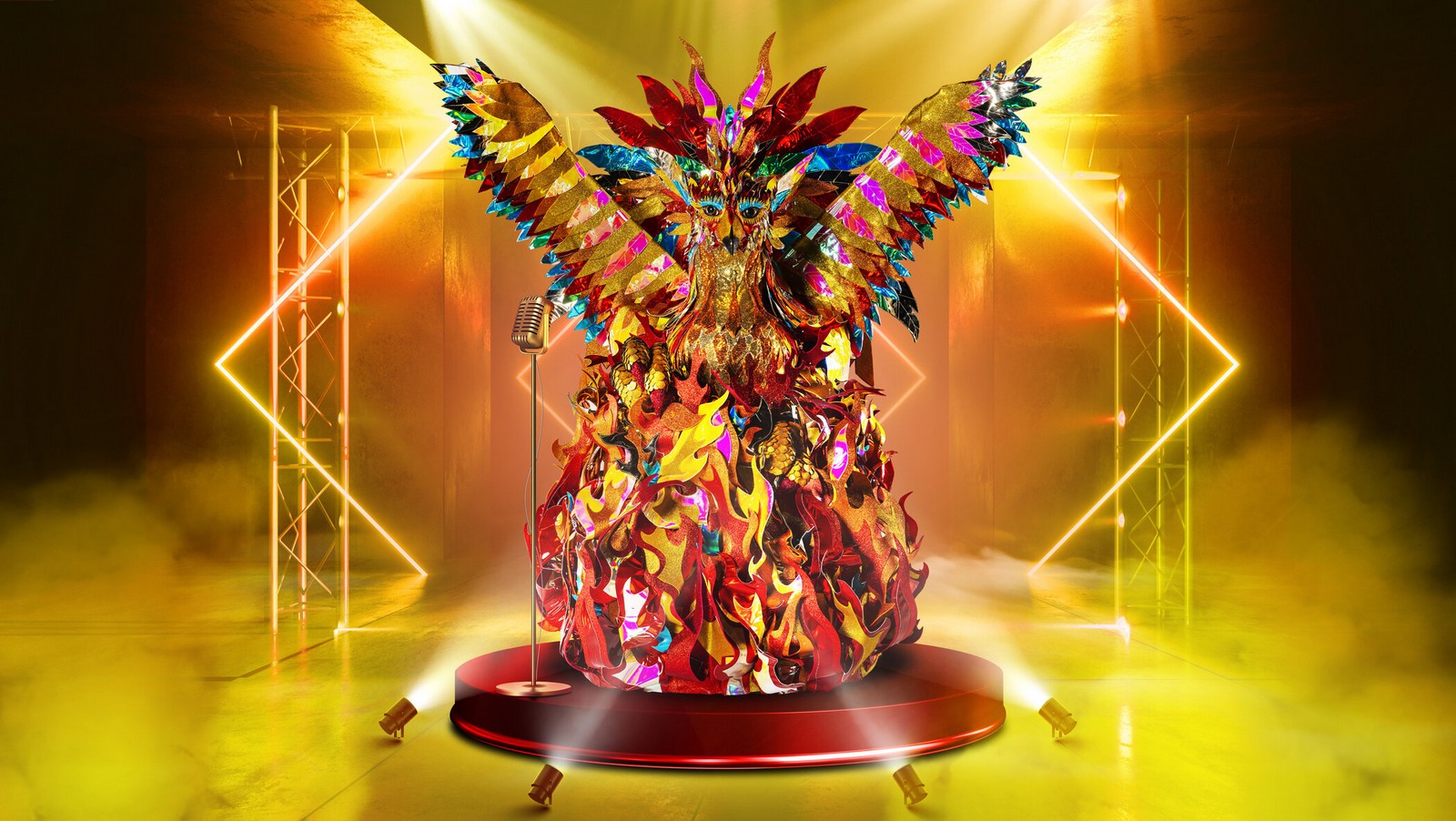 Der Phönix bei "The Masked Singer"