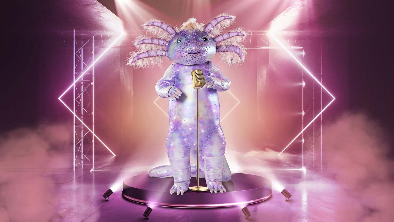 The Masked Singer 2021: Die Masken der 5. Staffel 73 Das Axolotl bei "The Masked Singer"