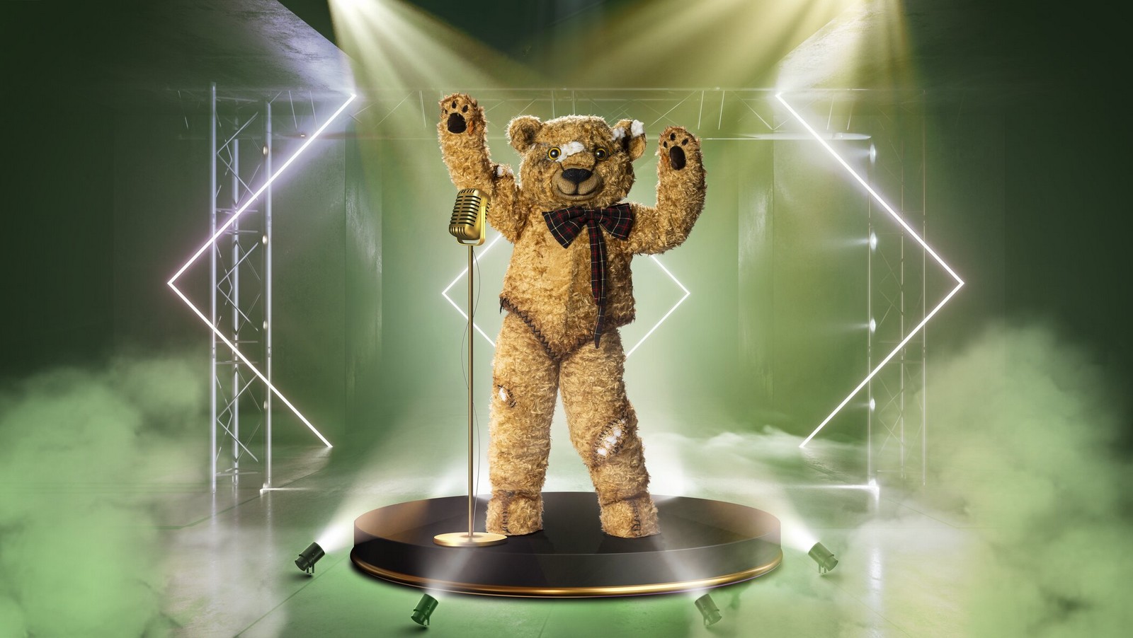 The Masked Singer 2021: Die Masken der 5. Staffel 74 Der Teddy bei "The Masked Singer"