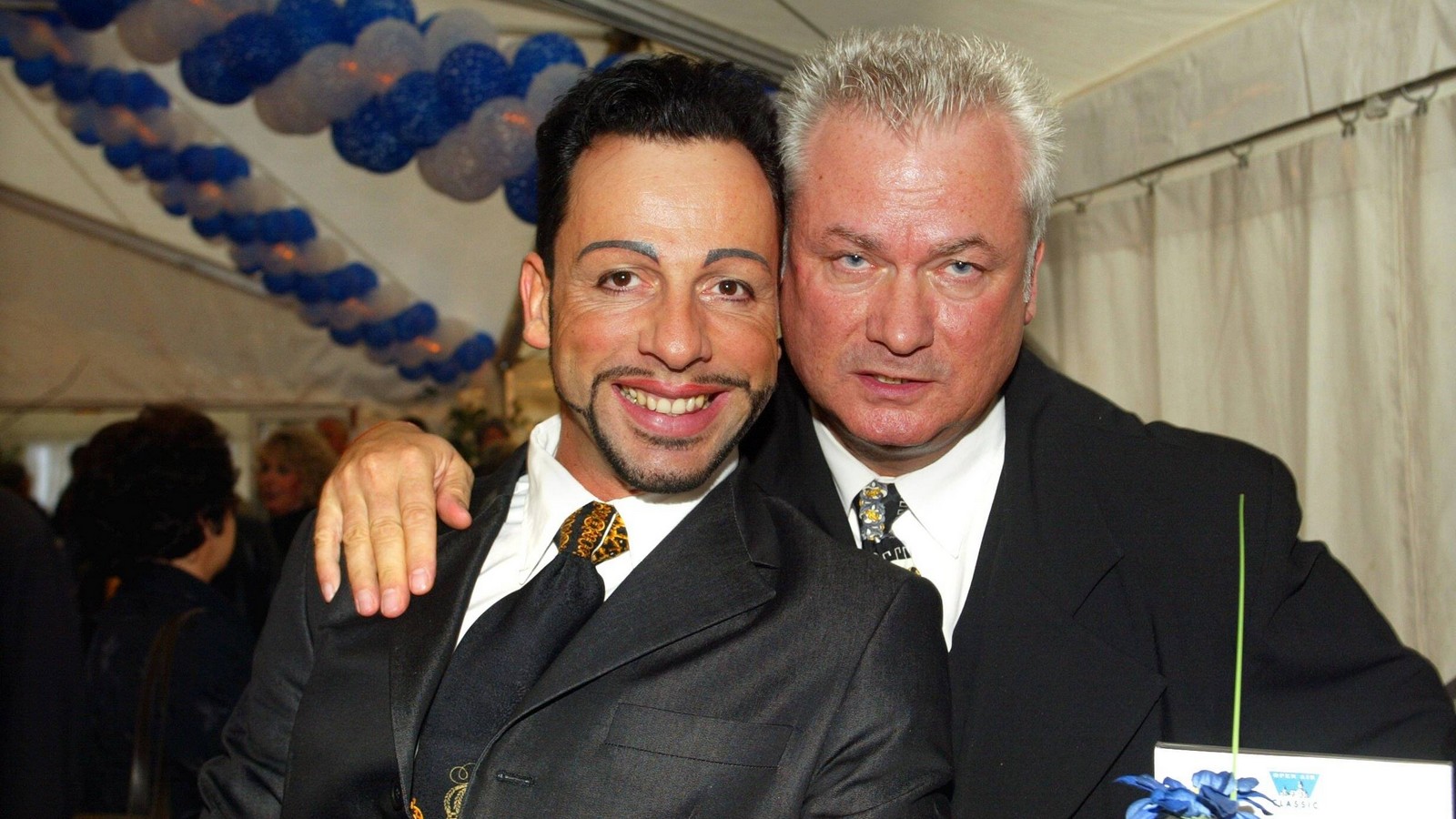 Harald Glööckler: Ungeschminkt! So sah der Designer früher aus 72 Harald Glööckler und Dieter Schroth