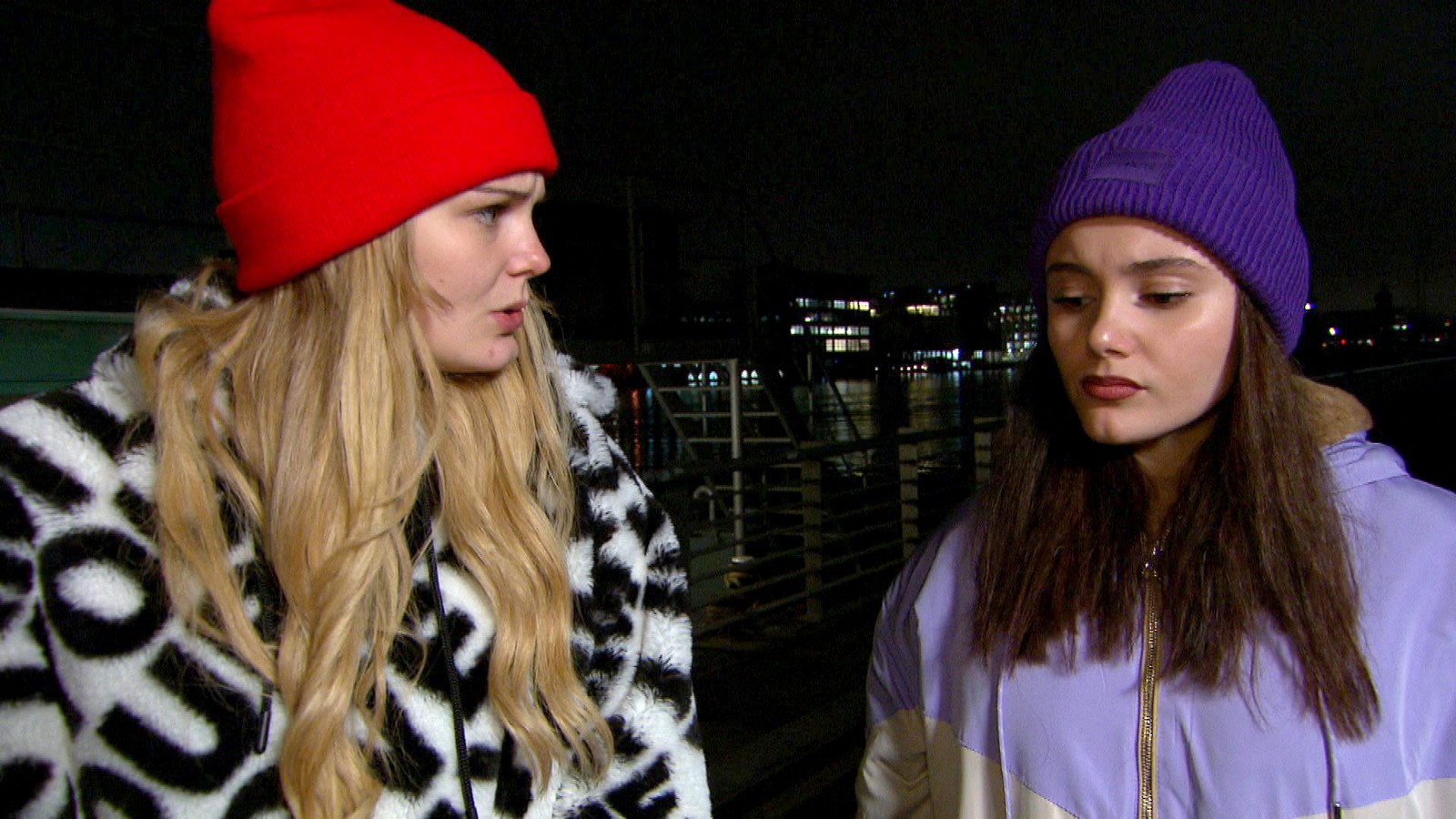 Lynn und Chiara bei "Berlin - Tag & Nacht"