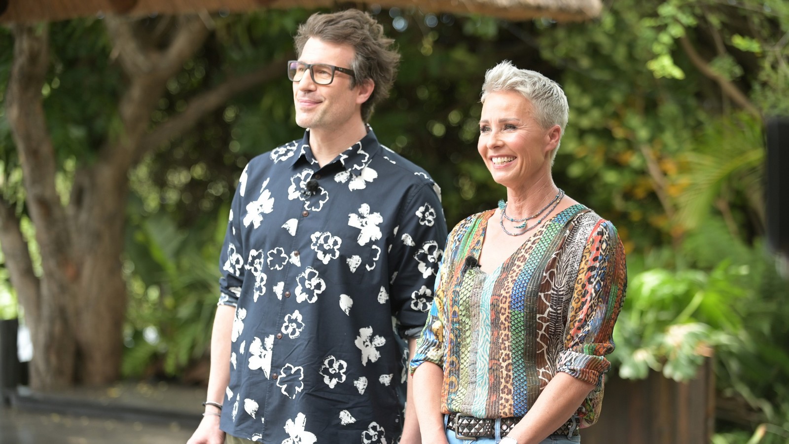 Daniel Hartwich und Sonja Zietlow beim Dschungelcamp