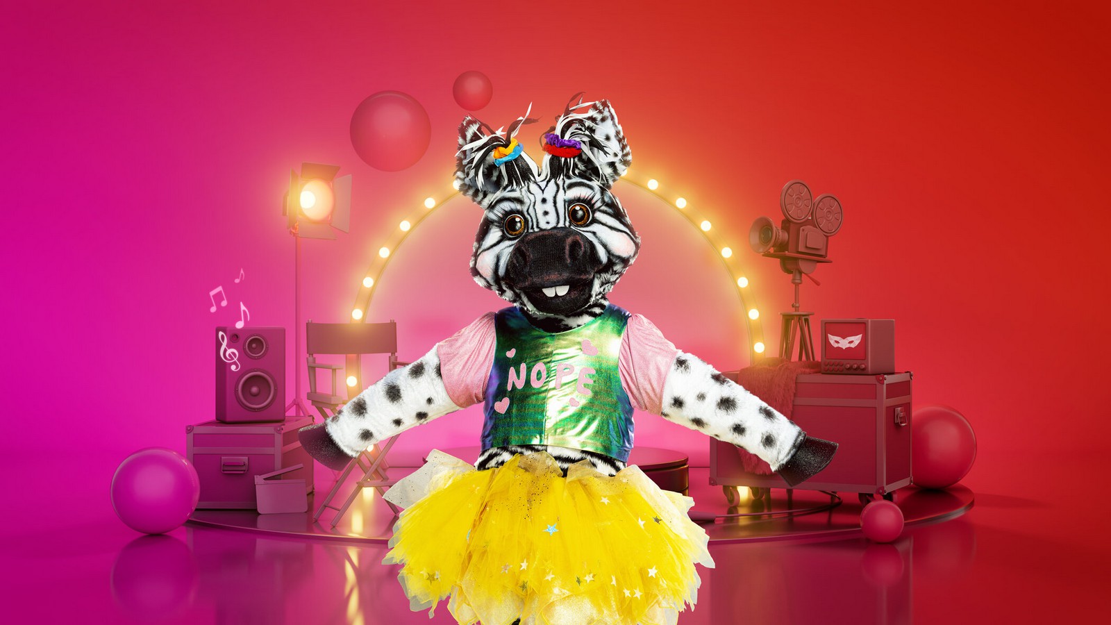 The Masked Singer 2022: Die Masken der 6. Staffel 79 Das Zebra bei "The Masked Singer"