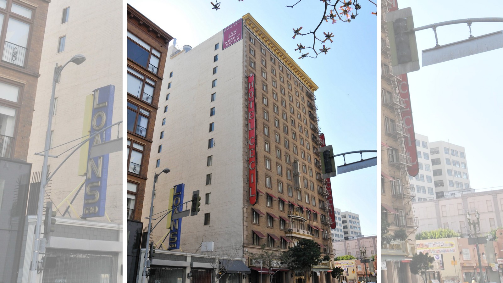 Das Cecil Hotel in Los Angeles