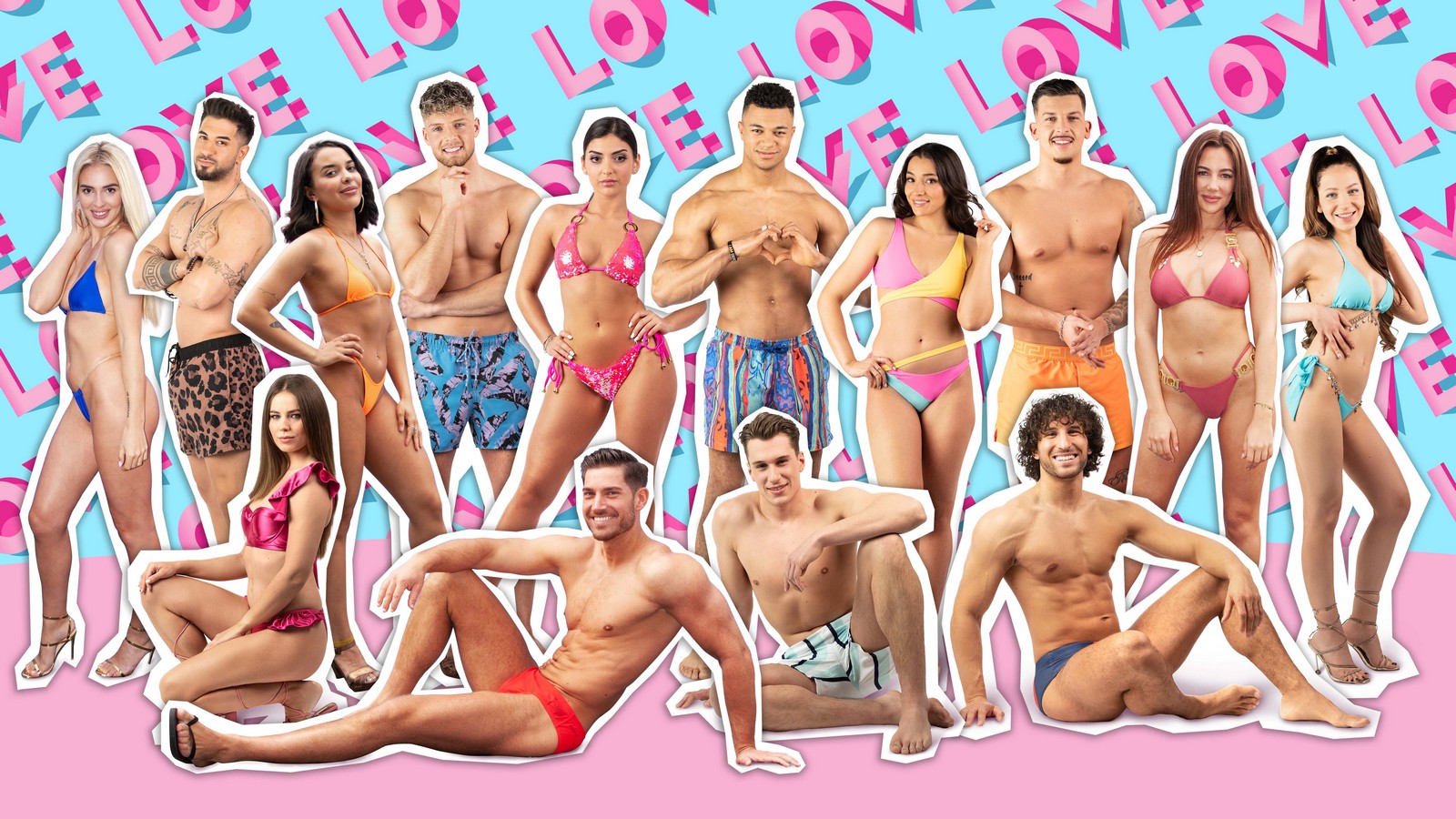 Die Kandidaten bei "Love Island"