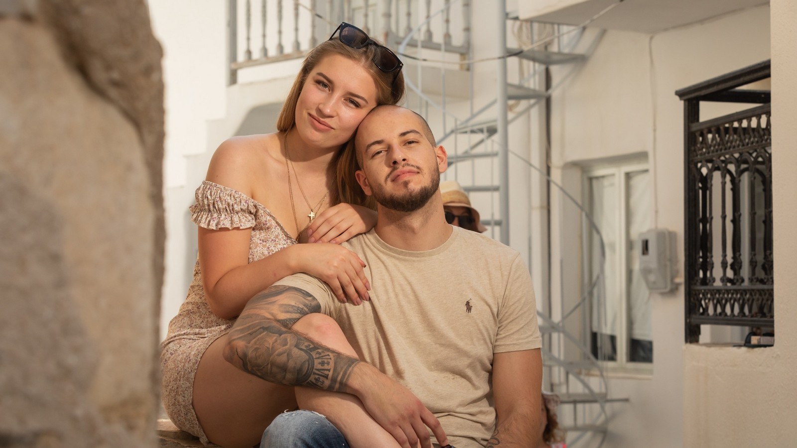 Michelle und Marc-Robin bei "Temptation Island"