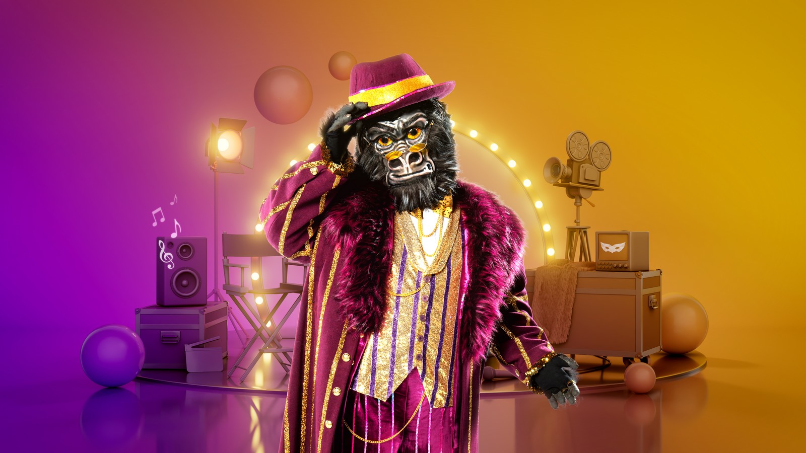 The Masked Singer 2022: Die Masken der 6. Staffel 77 Der Gorilla bei "The Masked Singer"