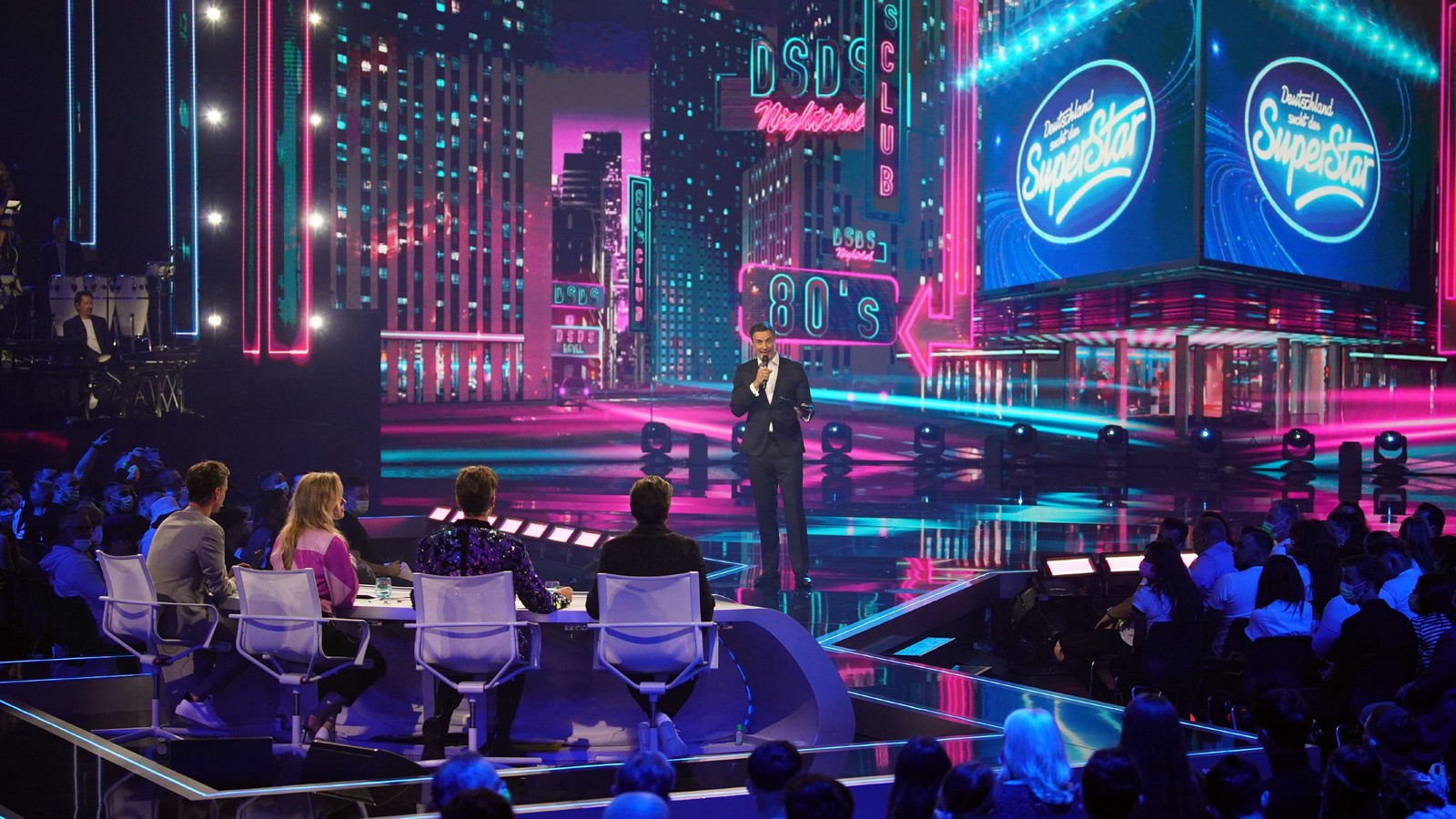 Erste Liveshow von DSDS