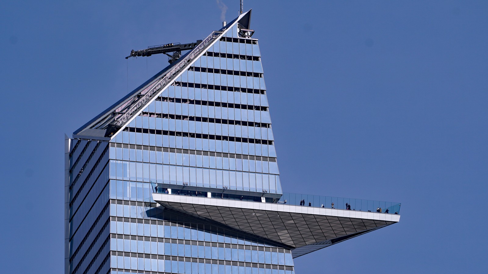 New York: "The Edge" ist eine Aussichtsplattform mit Adrenalinkick 72 "The Edge" in New York