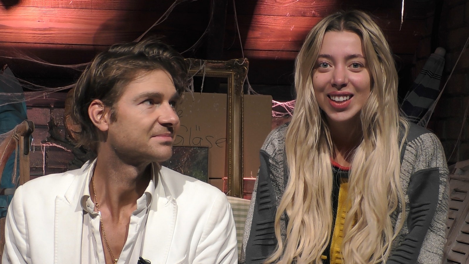 Jeremy Fragrance und Walentina Doronina bei "Promi Big Brother" 2022