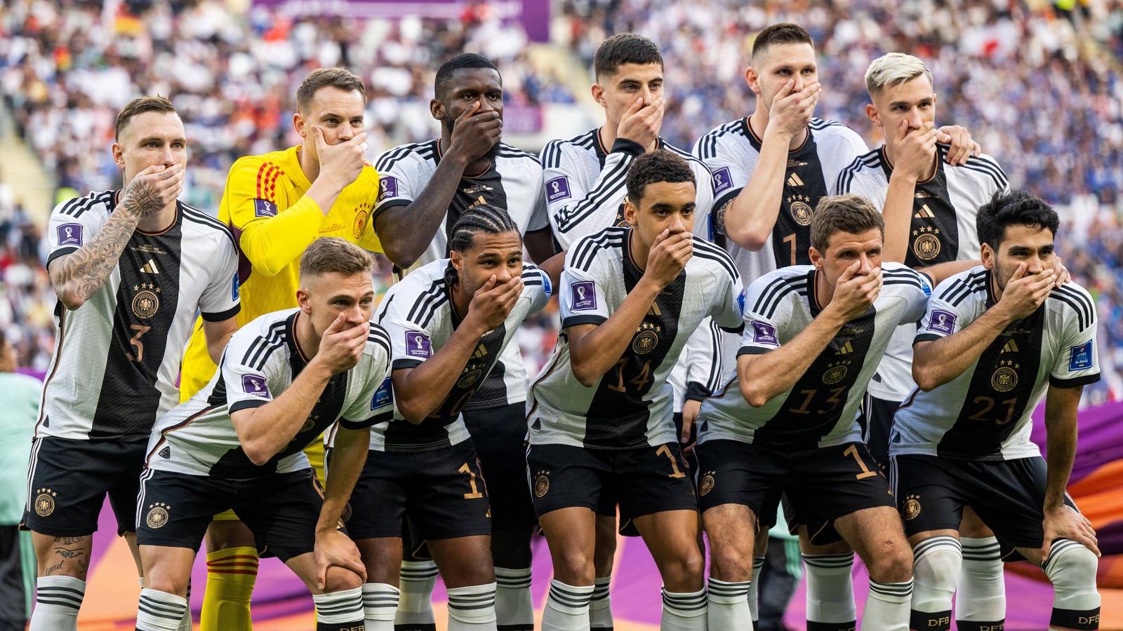 Deutschland gegen Japan bei der WM 2022