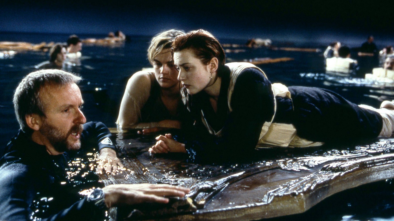 Jack und Rose in "Titanic"